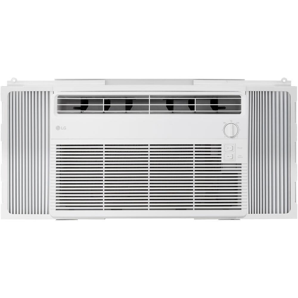 LG 5000 BTU Window Air Conditioner for up to 150 Sq. Ft. with 2 Cooling and Fan Speeds in White