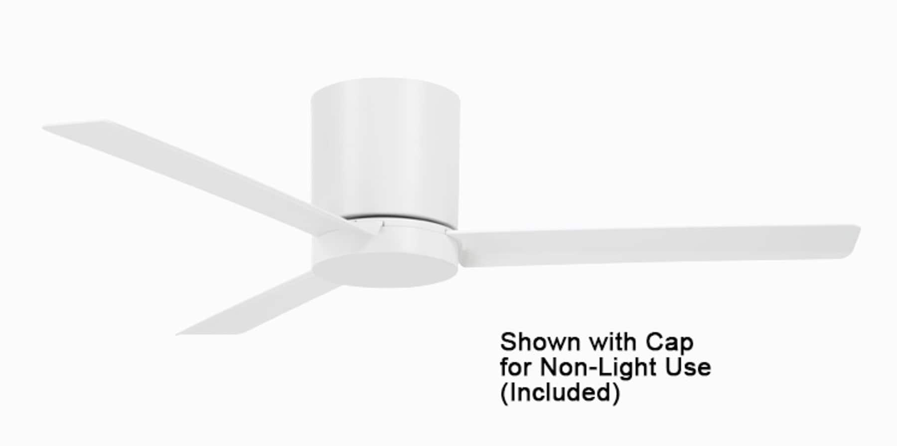 Roto Flush 52'' Ceiling Fan with LED Lights