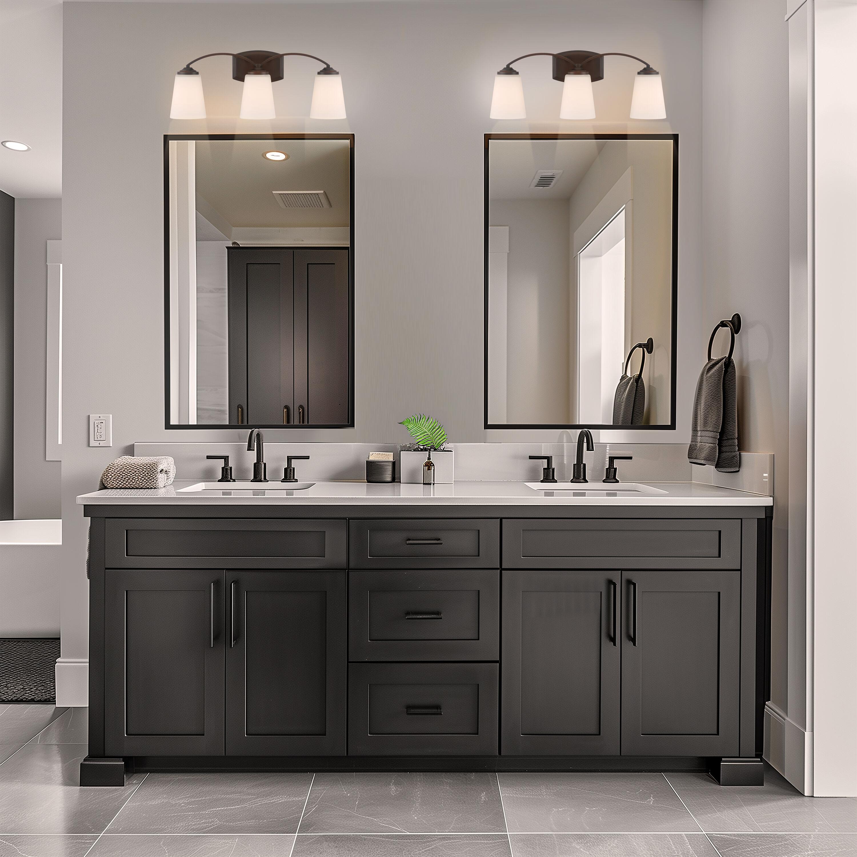 Minka Lavery - Overland Park - 3 Light Transitional Bath Vanity in Transitional