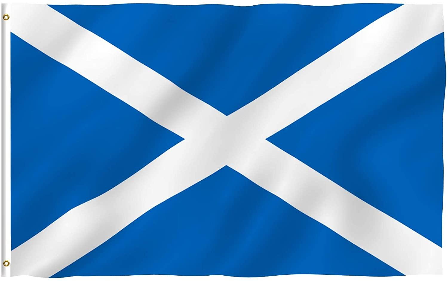 Anley 3x5 Foot Scotland Flag - Scottish Flags Polyester