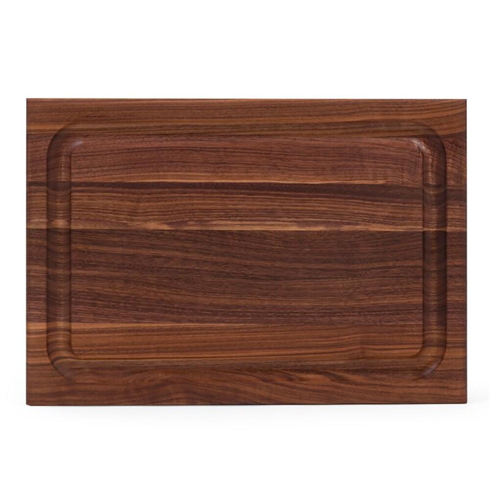 John Boos John Boos Reversible 18" Barbecue Carving Cutting Board w/ Juice Groove, Walnut