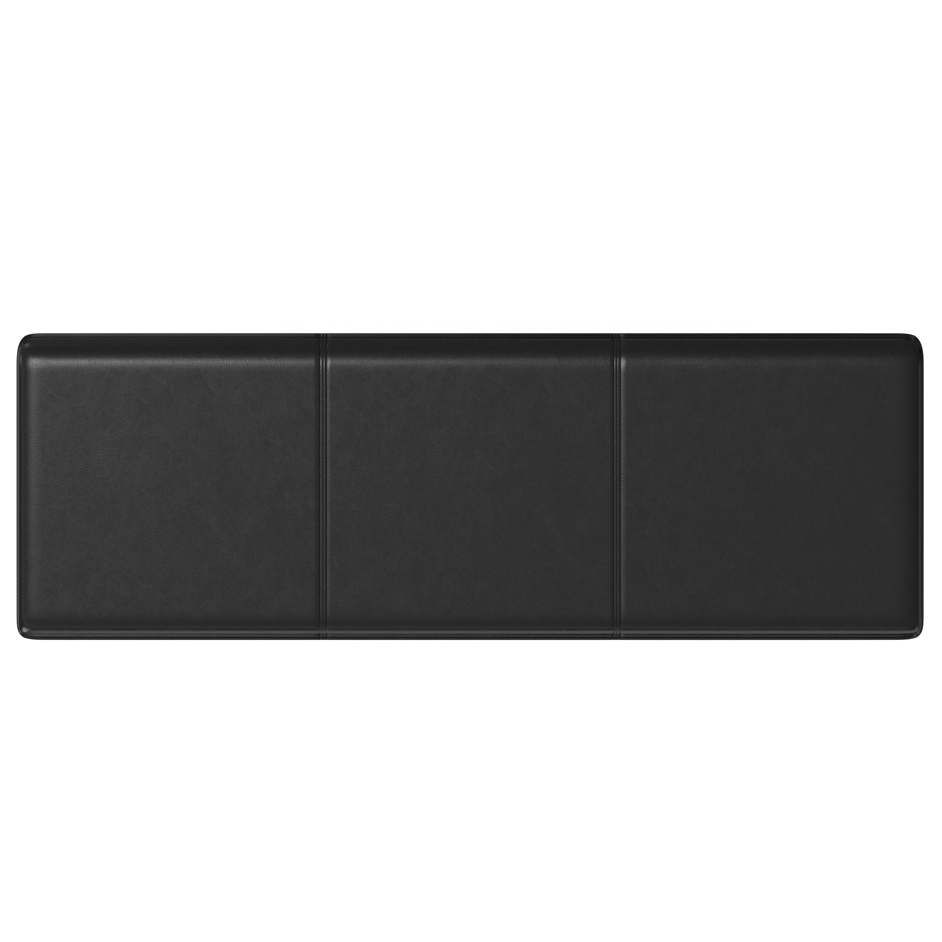 Simpli Home Avalon Extra Large Storage Ottoman Bench,Assembled