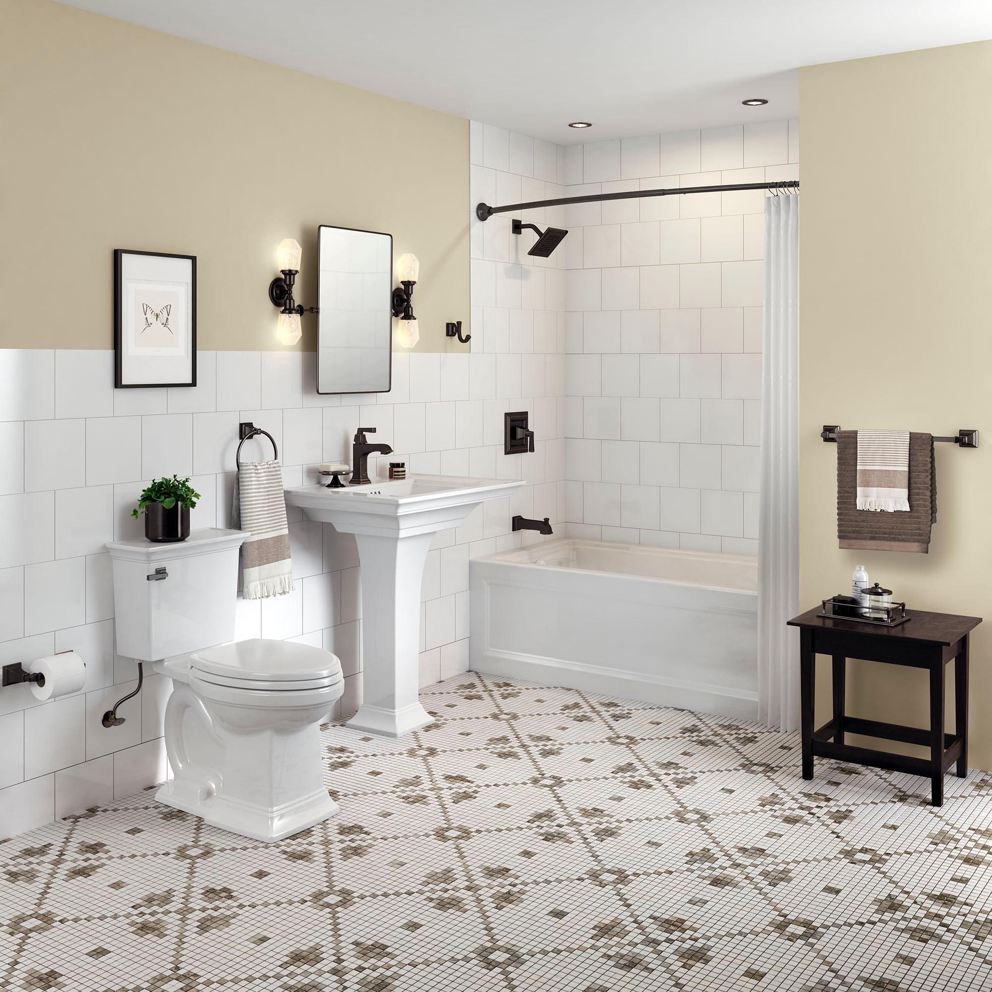 American Standard Town Square S 22.5'' Ceramic Rectangular Bathroom Sink with Overflow