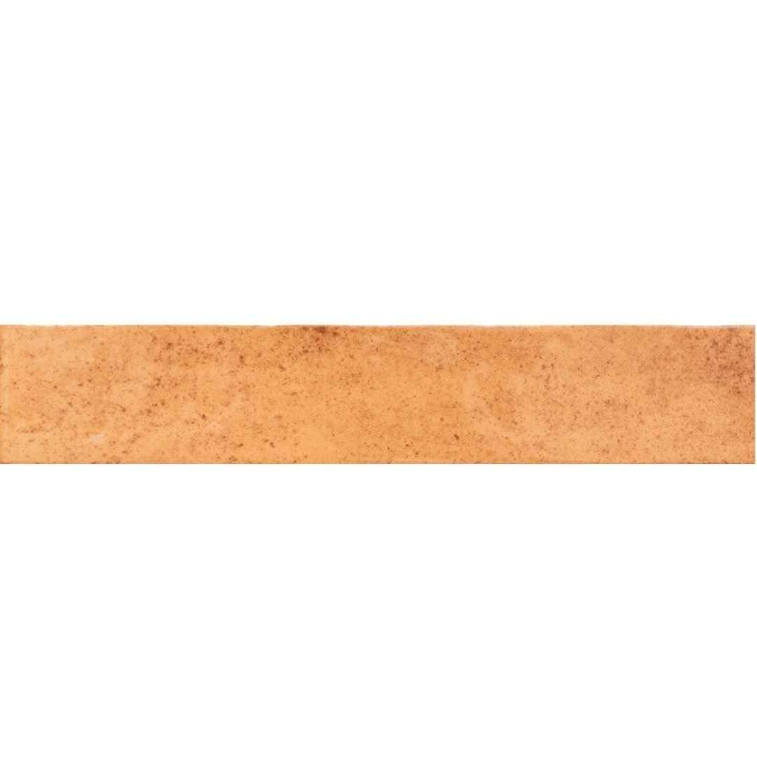 The Tile Life Ibiza 2x10 Terracotta Glossy Ceramic Subway Wall Tile - 2x10 Sample