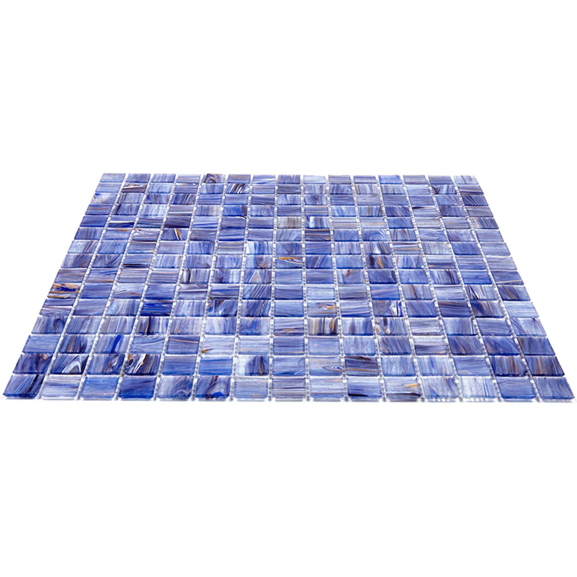 Celestial 0.8" x 0.8" Glass Grid Mosaic Wall & Floor Tile