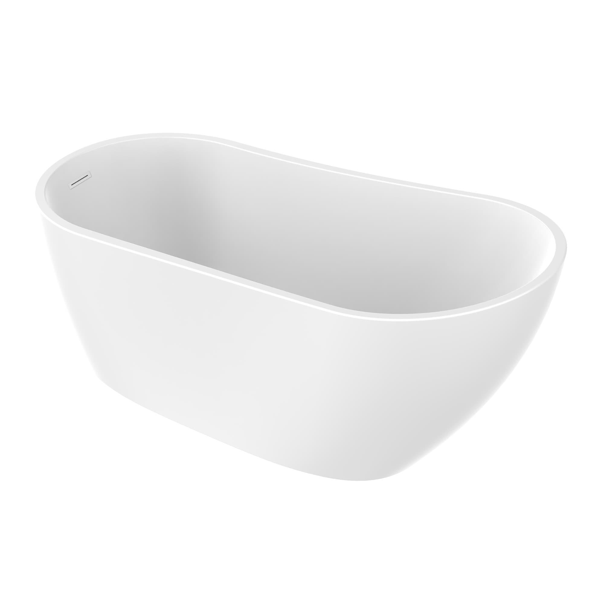 Cora 67" x 32" Freestanding Acrylic Bathtub