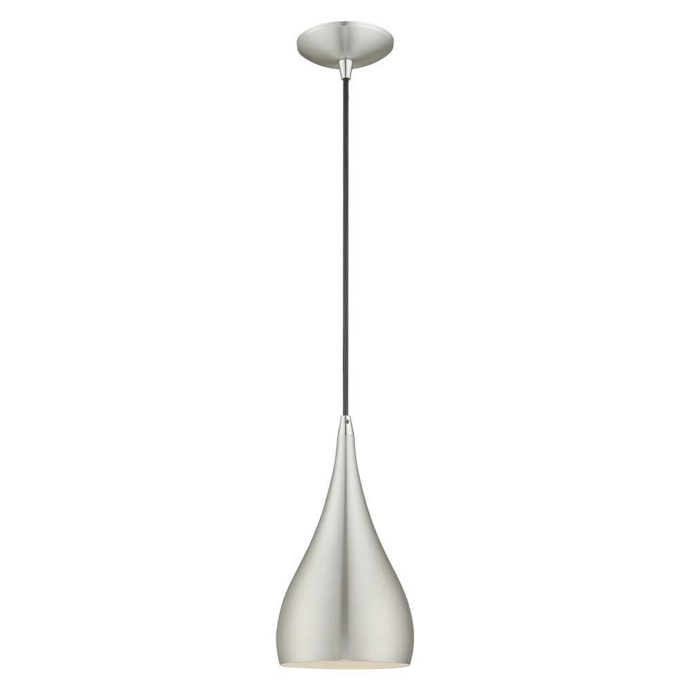 Schultz Single Light Metal Dimmable Pendant
