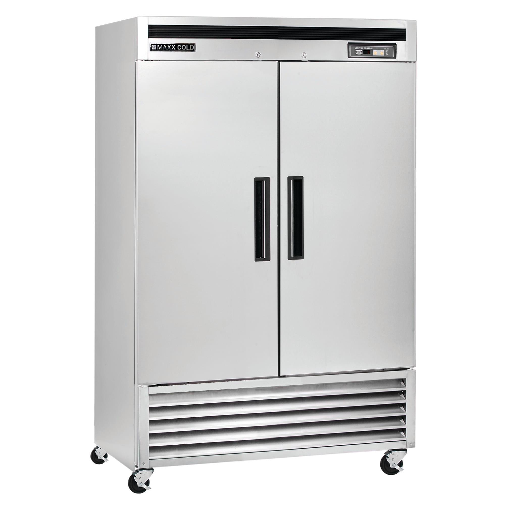 Maxx Cold 54" Double Door Energy Star Reach-In Freezer, Bottom Mount