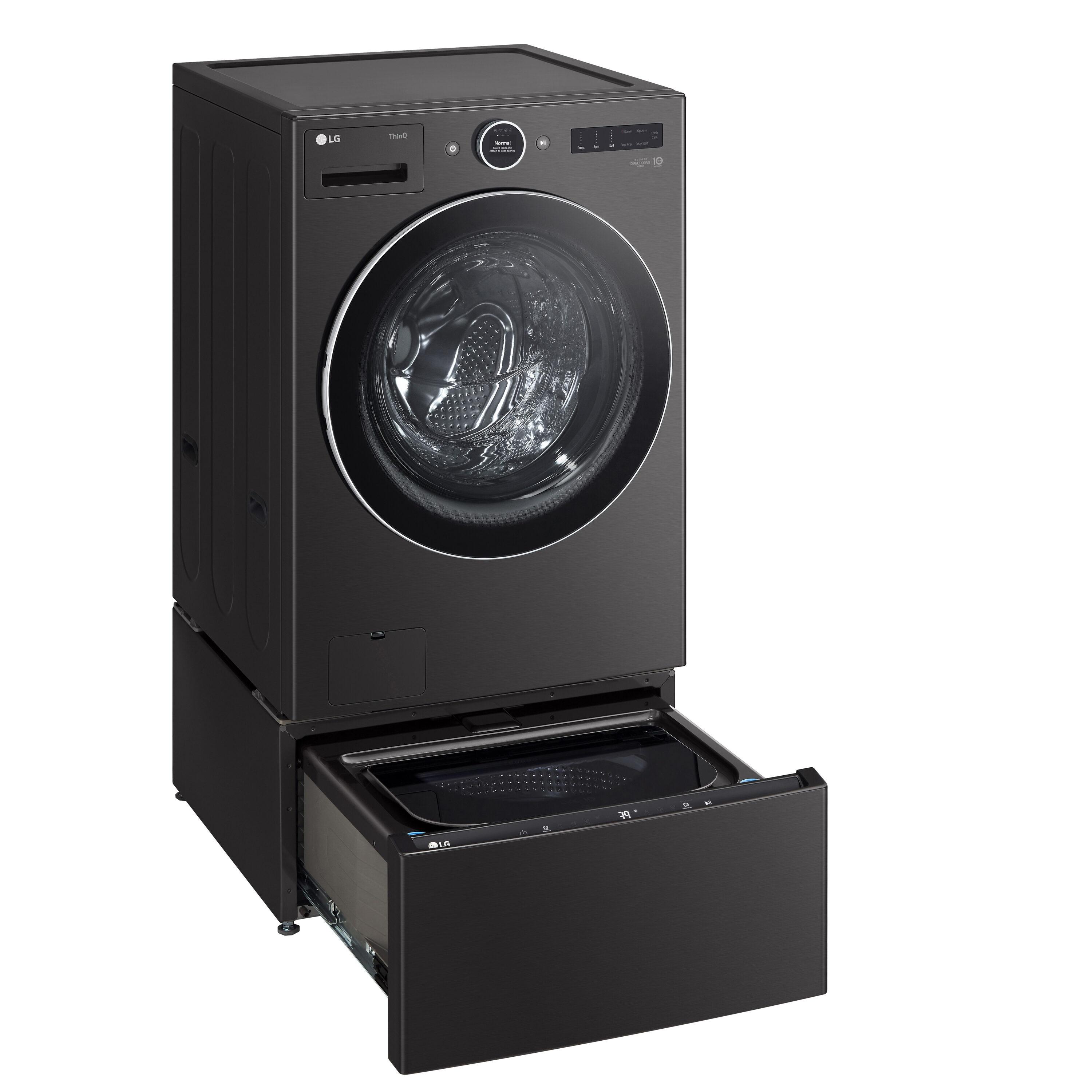 LG 5.0 cu. ft. Mega Capacity Smart Front Load Washer with AI DD 2.0 Built-In Intelligence & TurboWash 360°