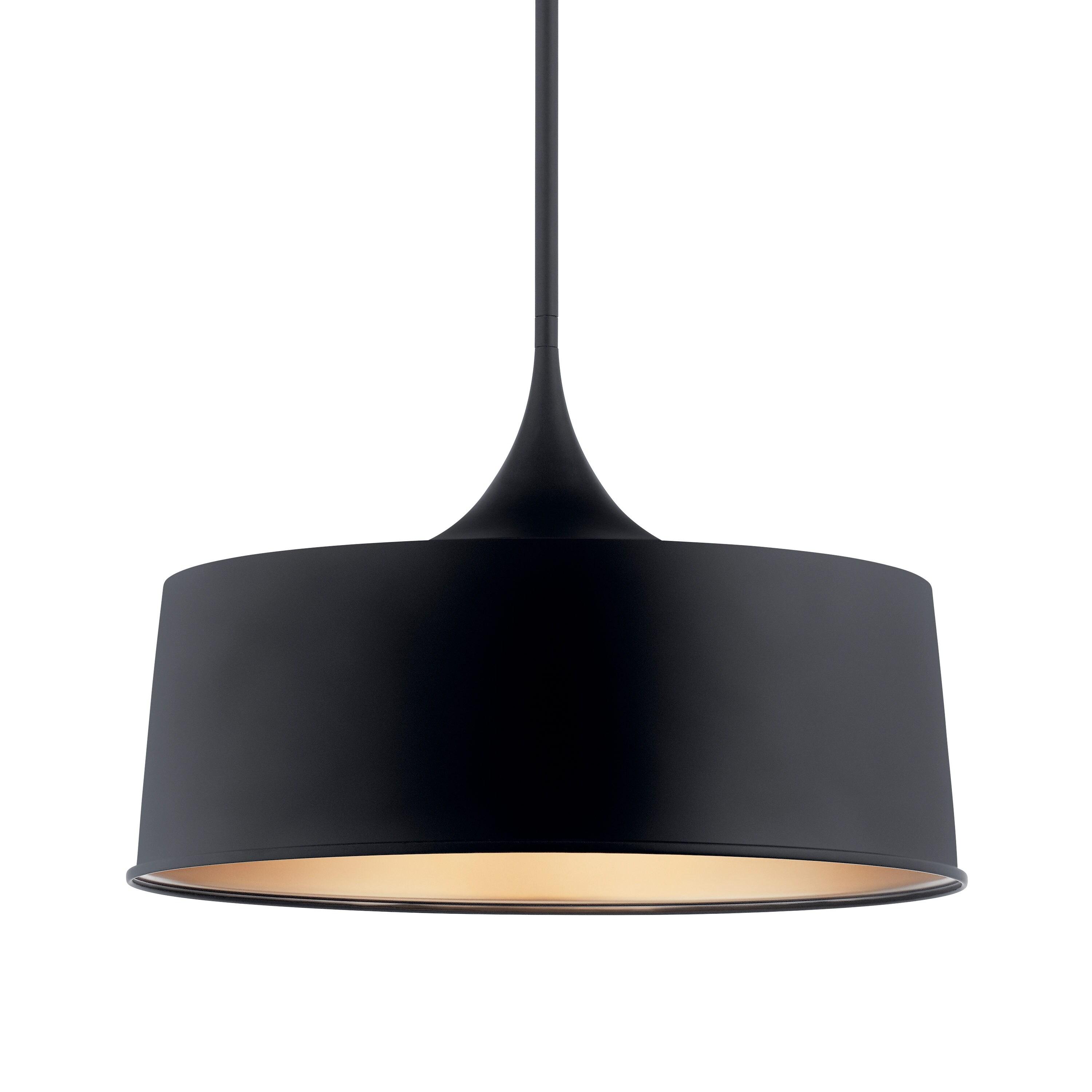 Kichler Lighting Elias 1 - Light Pendant in  Black