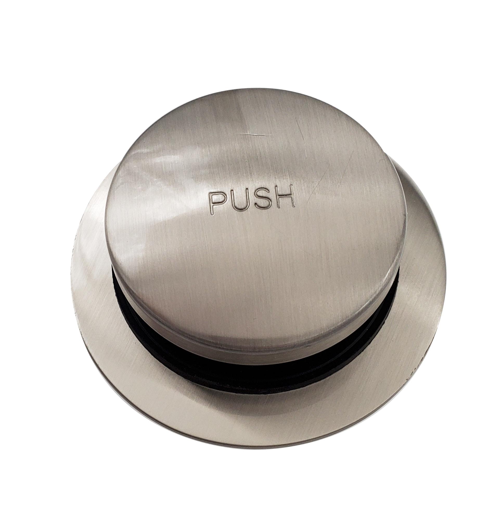 Westbrass 1-1/2" Coarse Thread Tip-Toe Bathtub Leg Drain with One-Hole Overflow D93-07