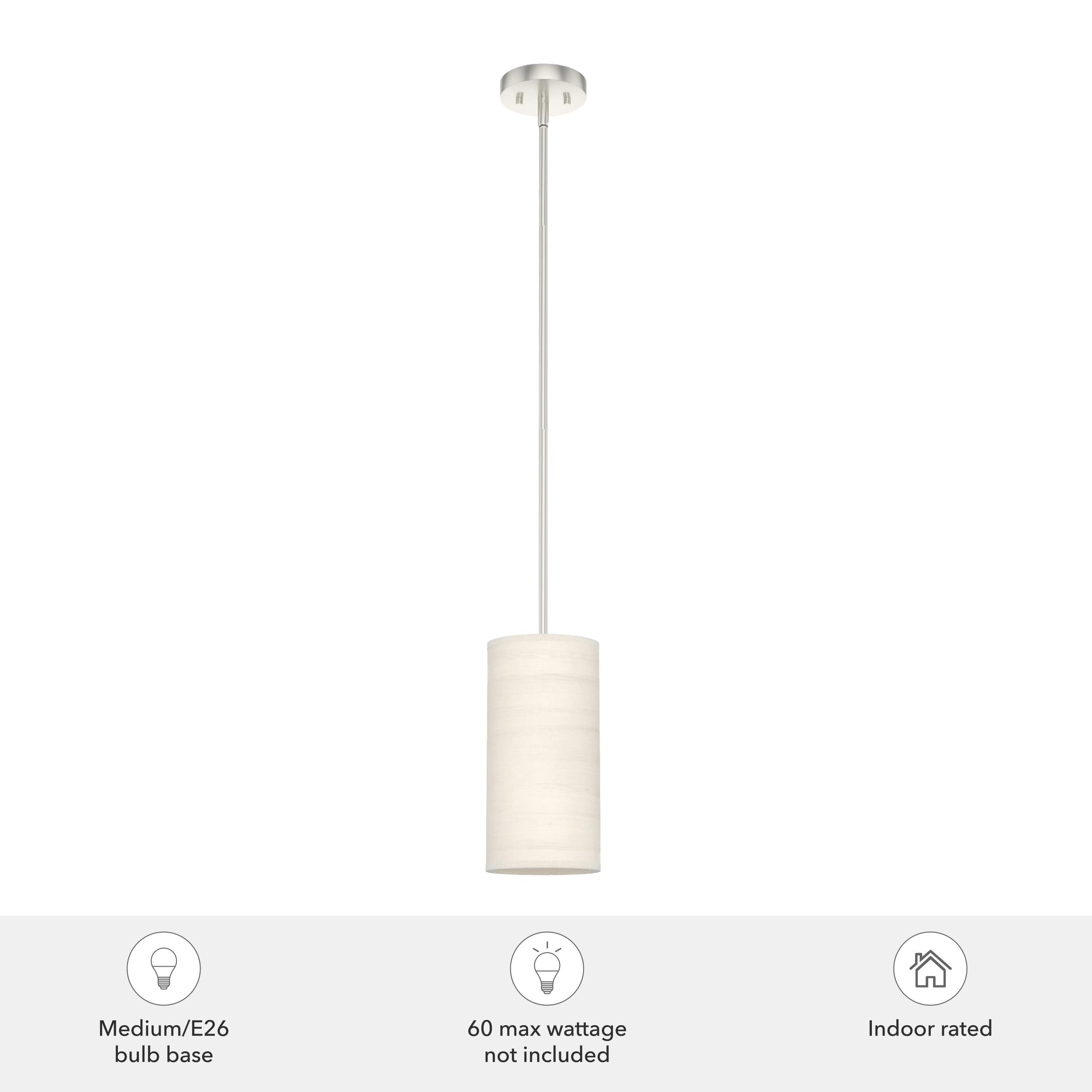 Hunter Fan Chevron 1 - Light Single Cylinder Mini Pendant