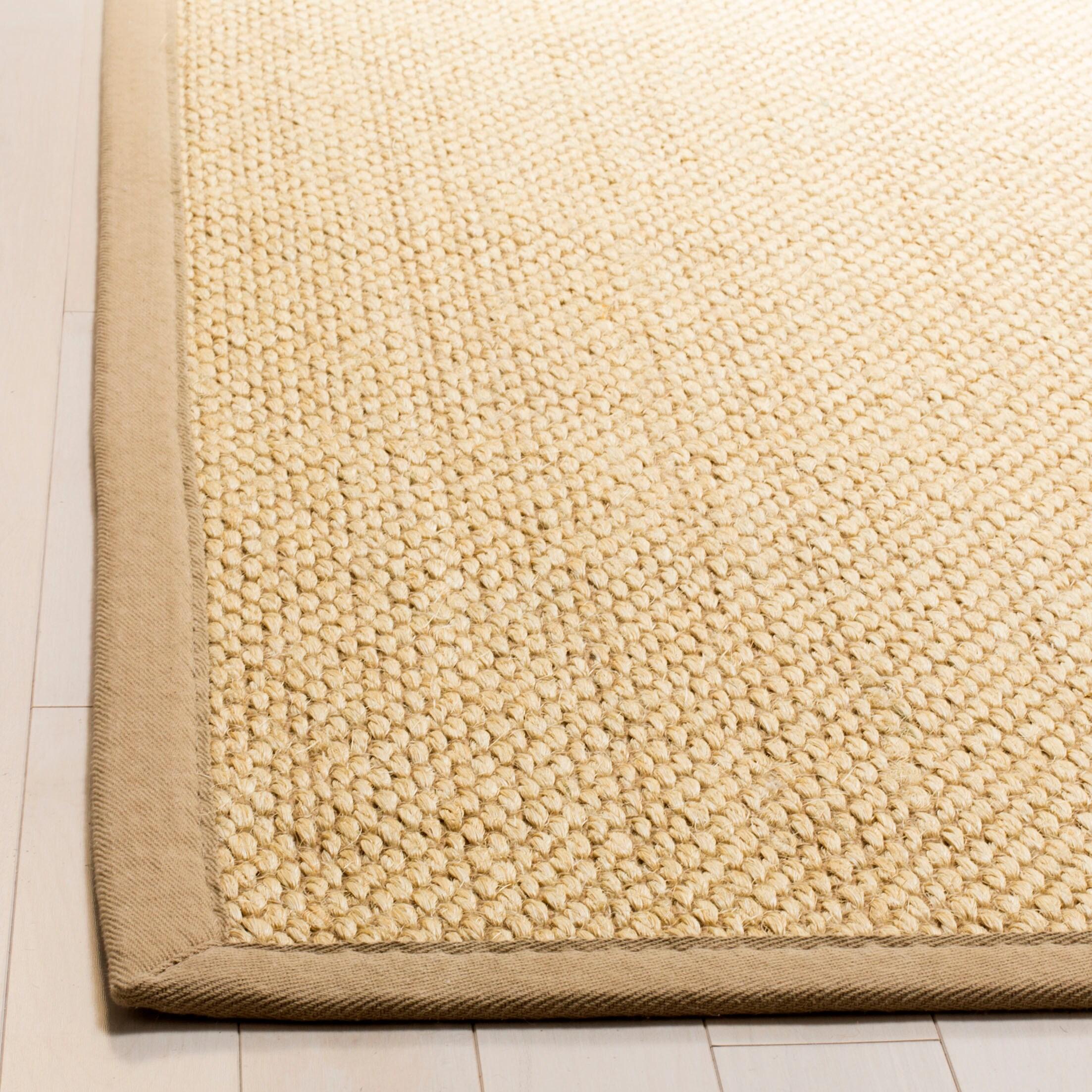 Natural Fiber NF152 Power Loomed Indoor Accent Rug - Ivory/Beige - 3'x5' - Safavieh