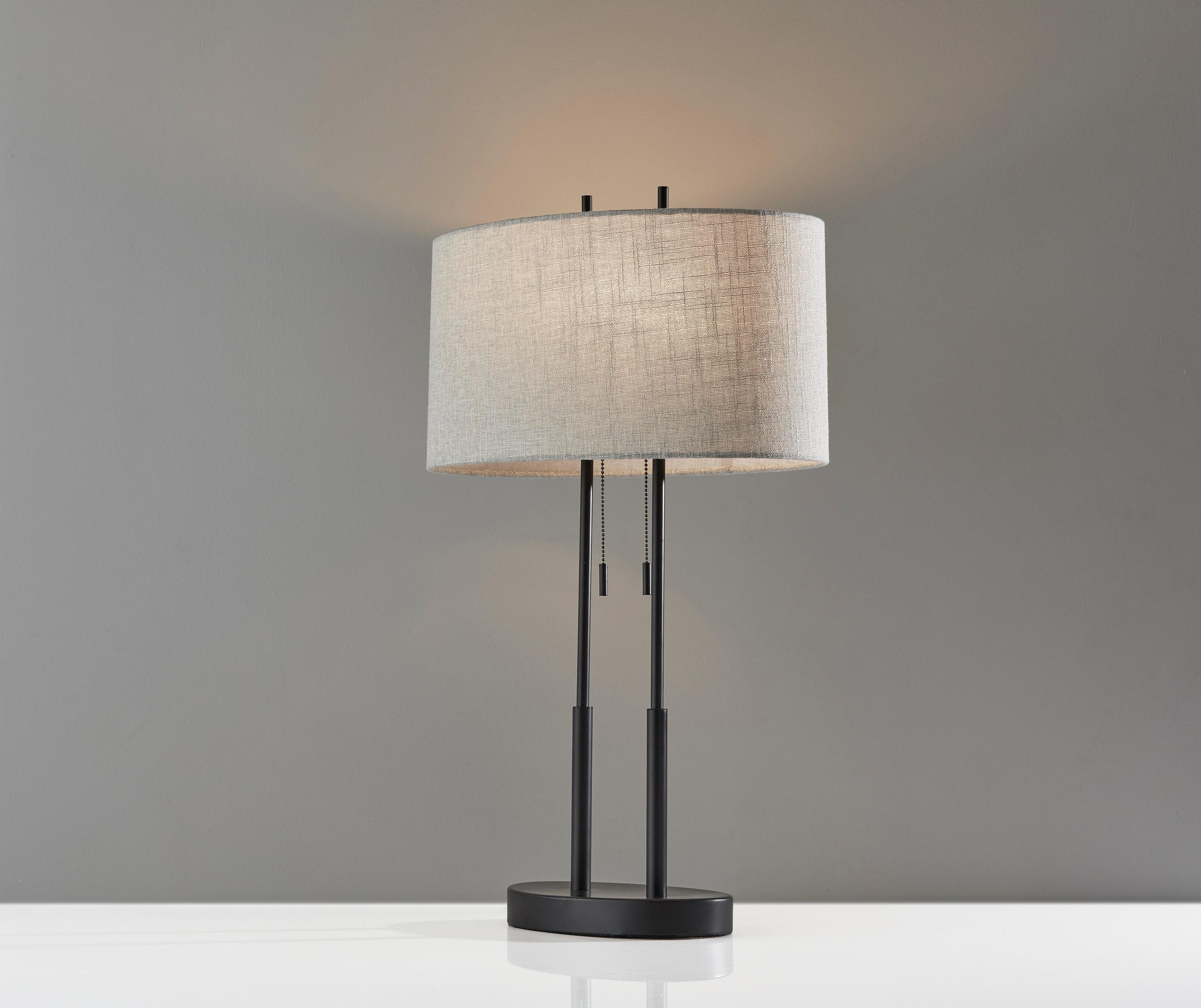 Tuppence Metal Table Lamp (27")