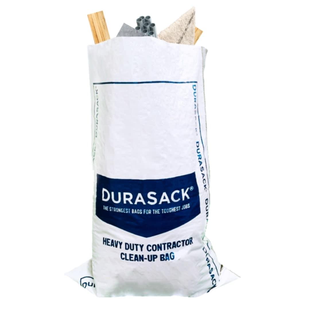 DURASACK® Woven Contractor Clean-Up Bags, Heavy Duty, 30" x 45", 40 Gallon, 20 Count