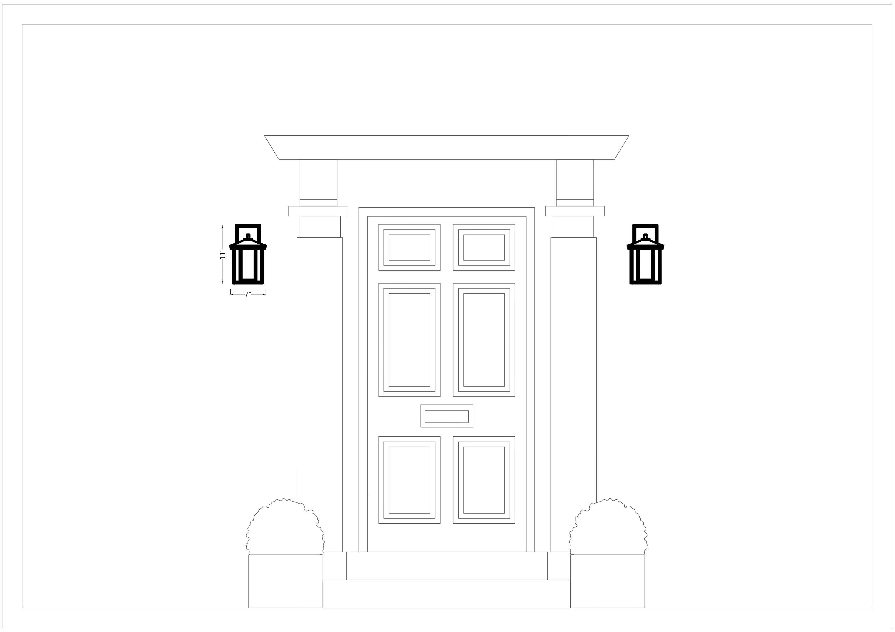 Hunnington 1-Light Weathered Pewter Outdoor 11 in. Wall Lantern Sconce