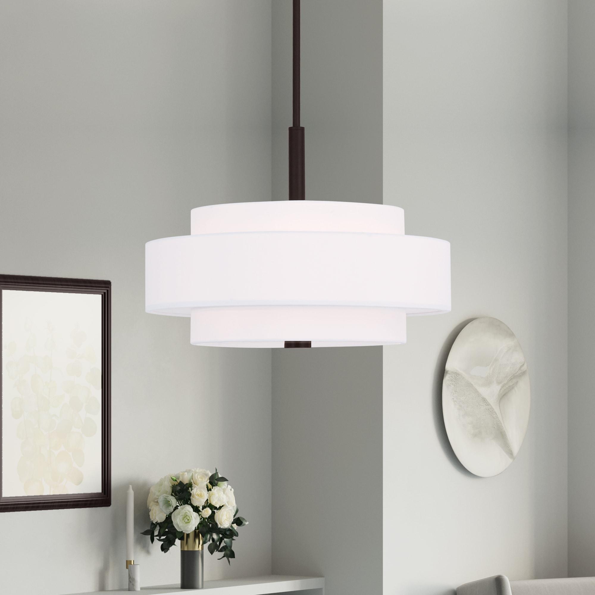 Livex Lighting Meridian 4 - Light Pendant in  Bronze