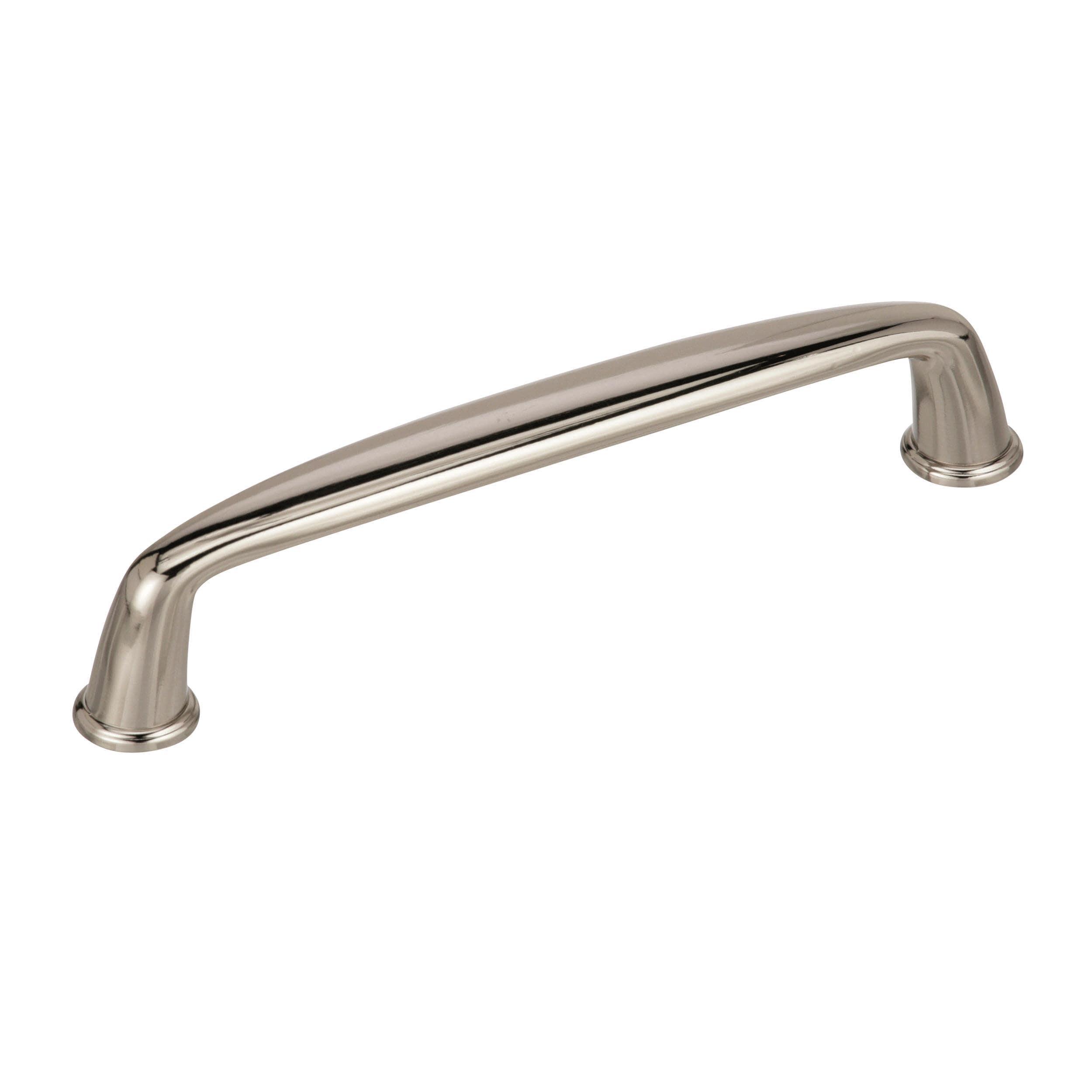 Amerock Kane 5-1/16 inch (128mm) Center-to-Center Polished Nickel Cabinet Pull