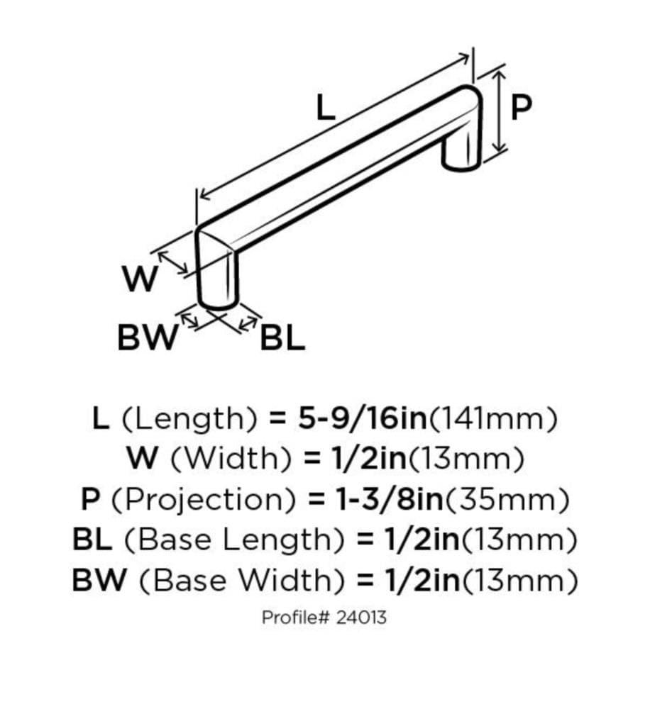 Essential Z 5 1/16'' Center to Center Bar Pull