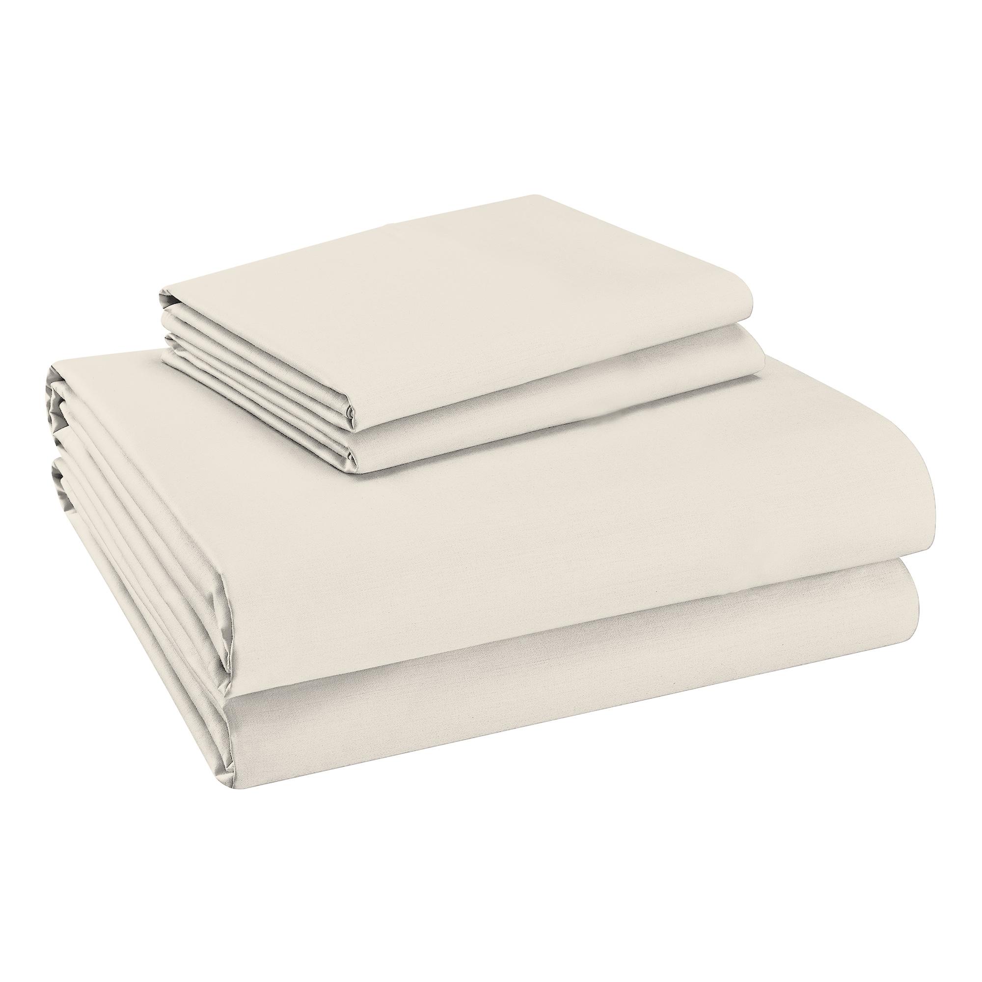 Organic 100% Cotton Breathable & Lightweight Deep Pocket Sheet Set