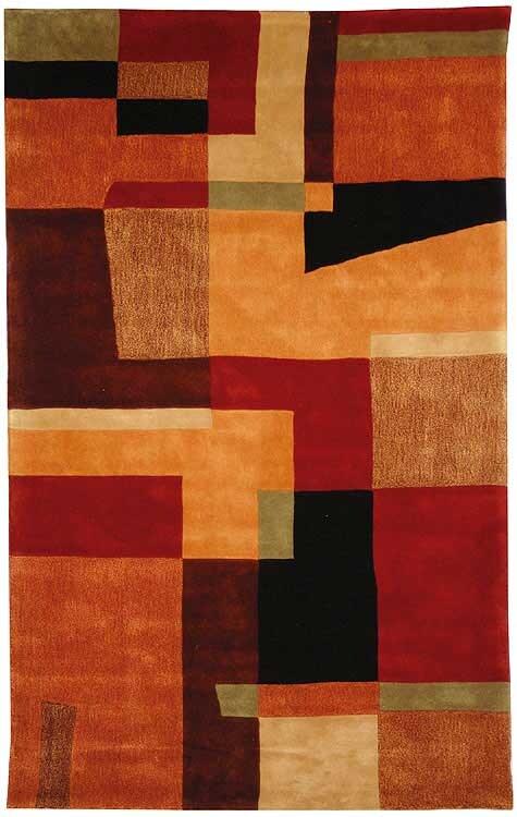 Rodeo Drive RD868 Hand Tufted Area Rug - Multi - 6'x9' - Safavieh.