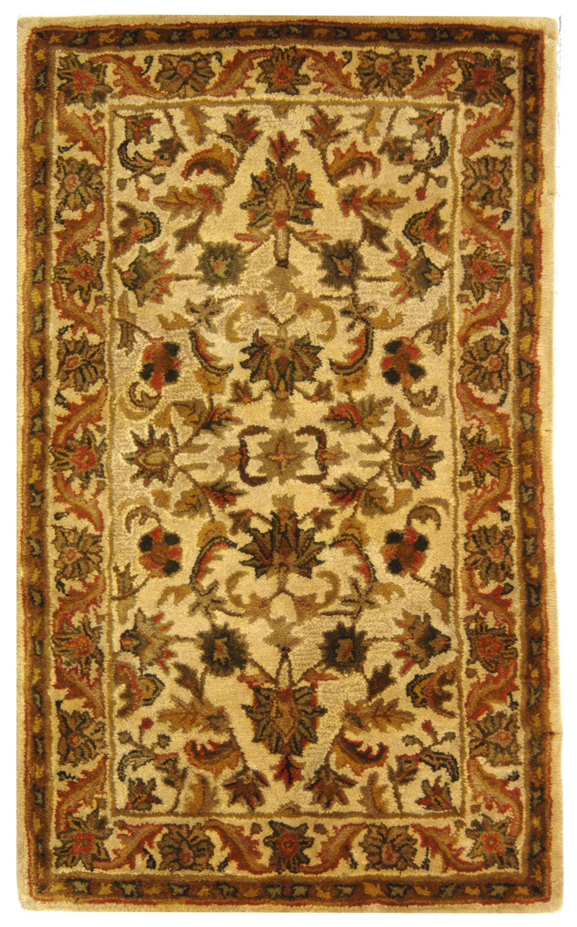 Antiquity AT52 Hand Tufted Indoor Accent Rug - Gold - 3'x5' - Safavieh