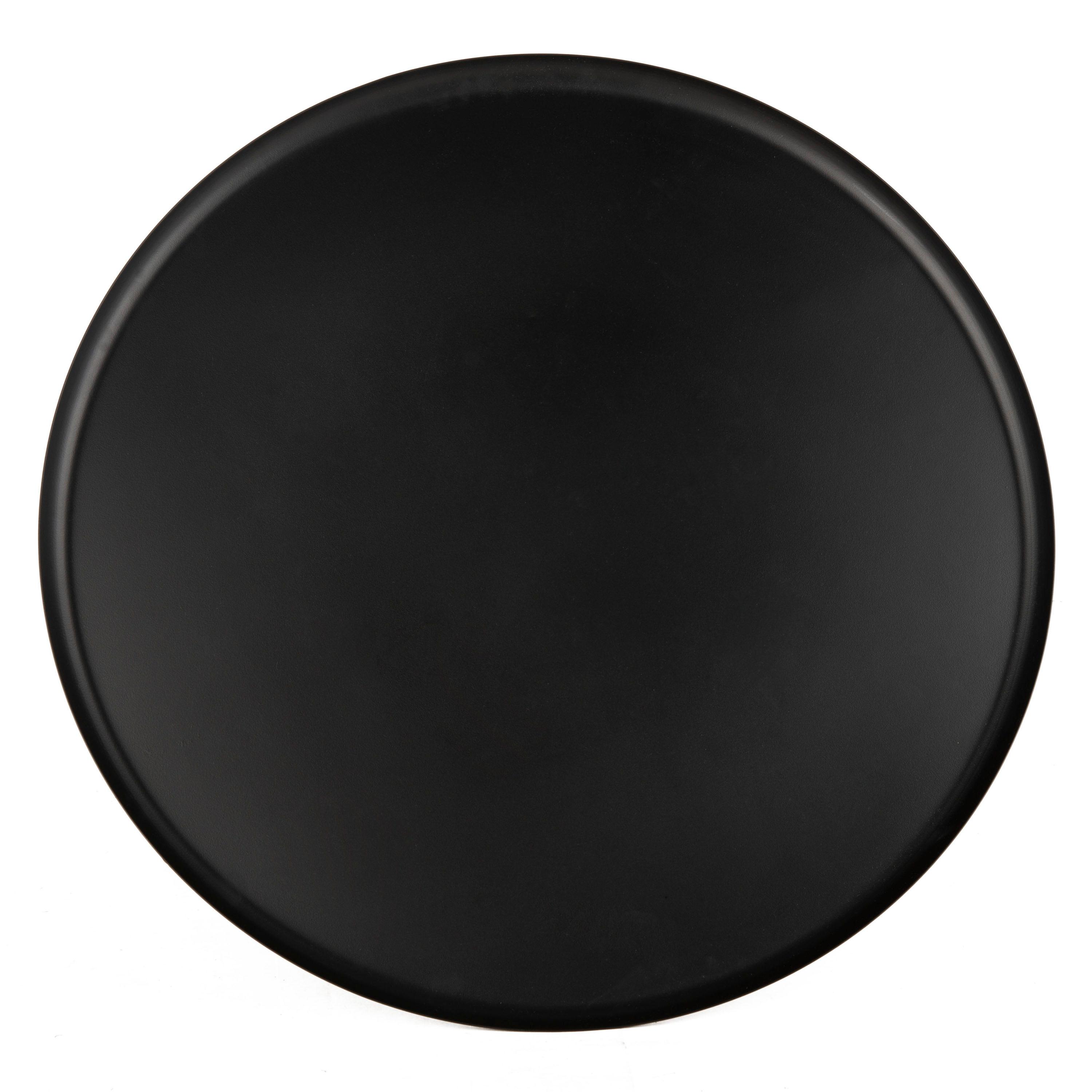 Orson Coffee Table with Metal Gold Cap - Black/Gold - Safavieh