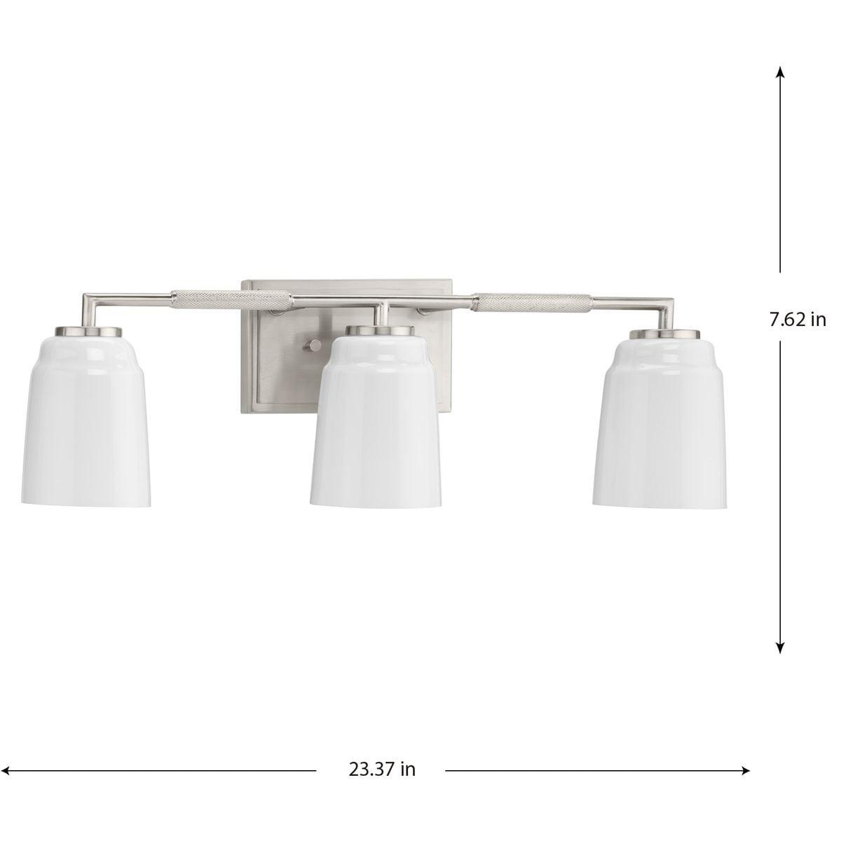 Progress Lighting Spenser 3 - Light Vanity in  Brushed Nickel