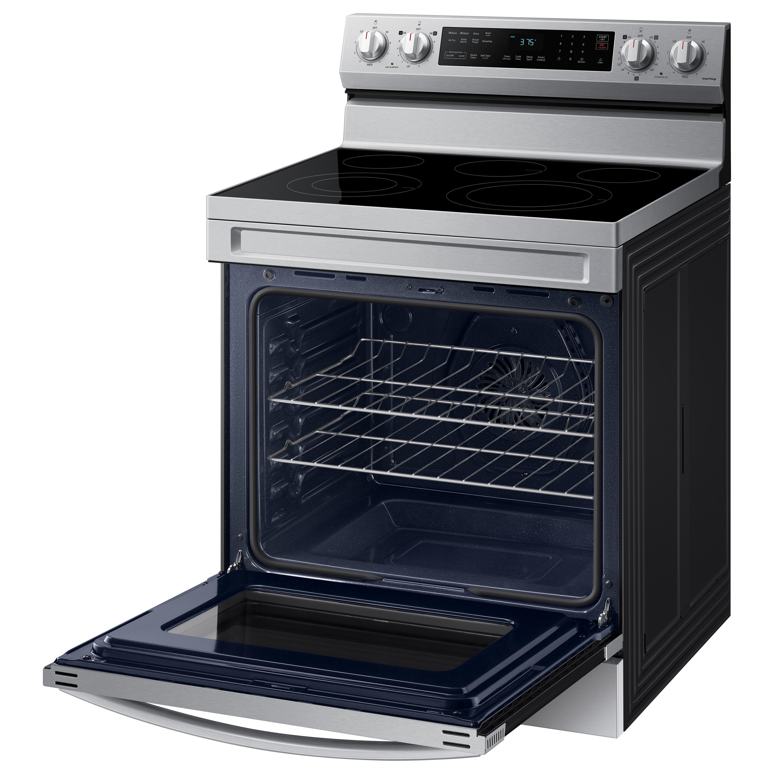 6.3 cu. ft. Smart Freestanding Electric Range with No-Preheat Air Fry & Convection