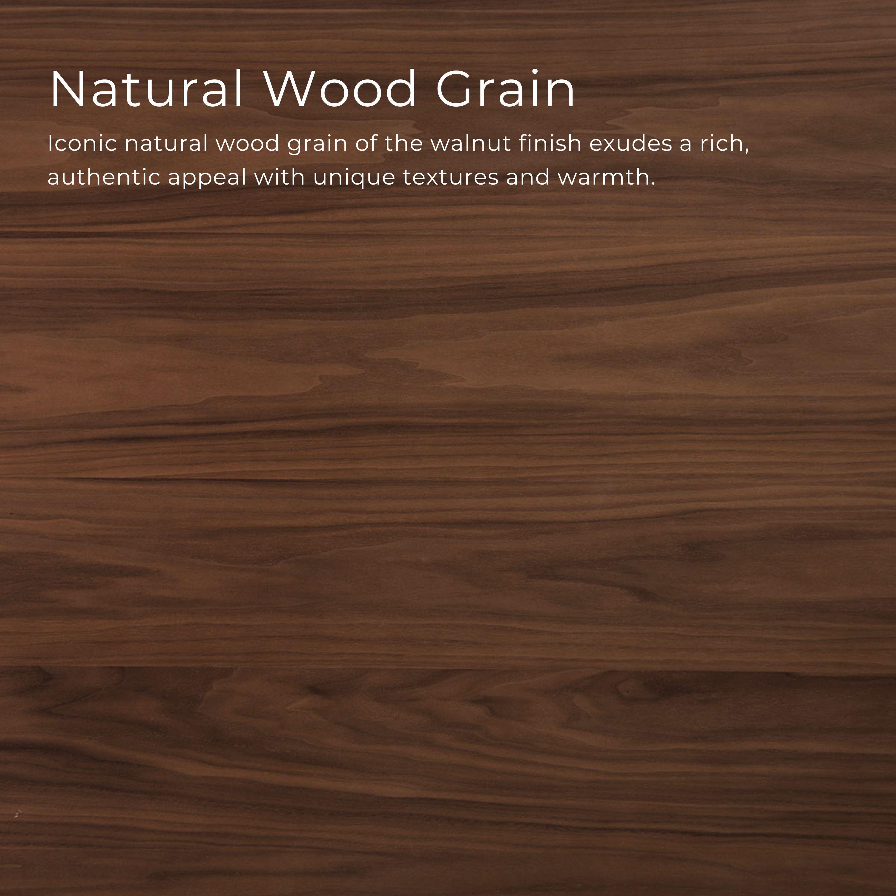 HOMES: Inside + Out 5pc Pearlcrest Mid-Century Modern Dining Table Walnut