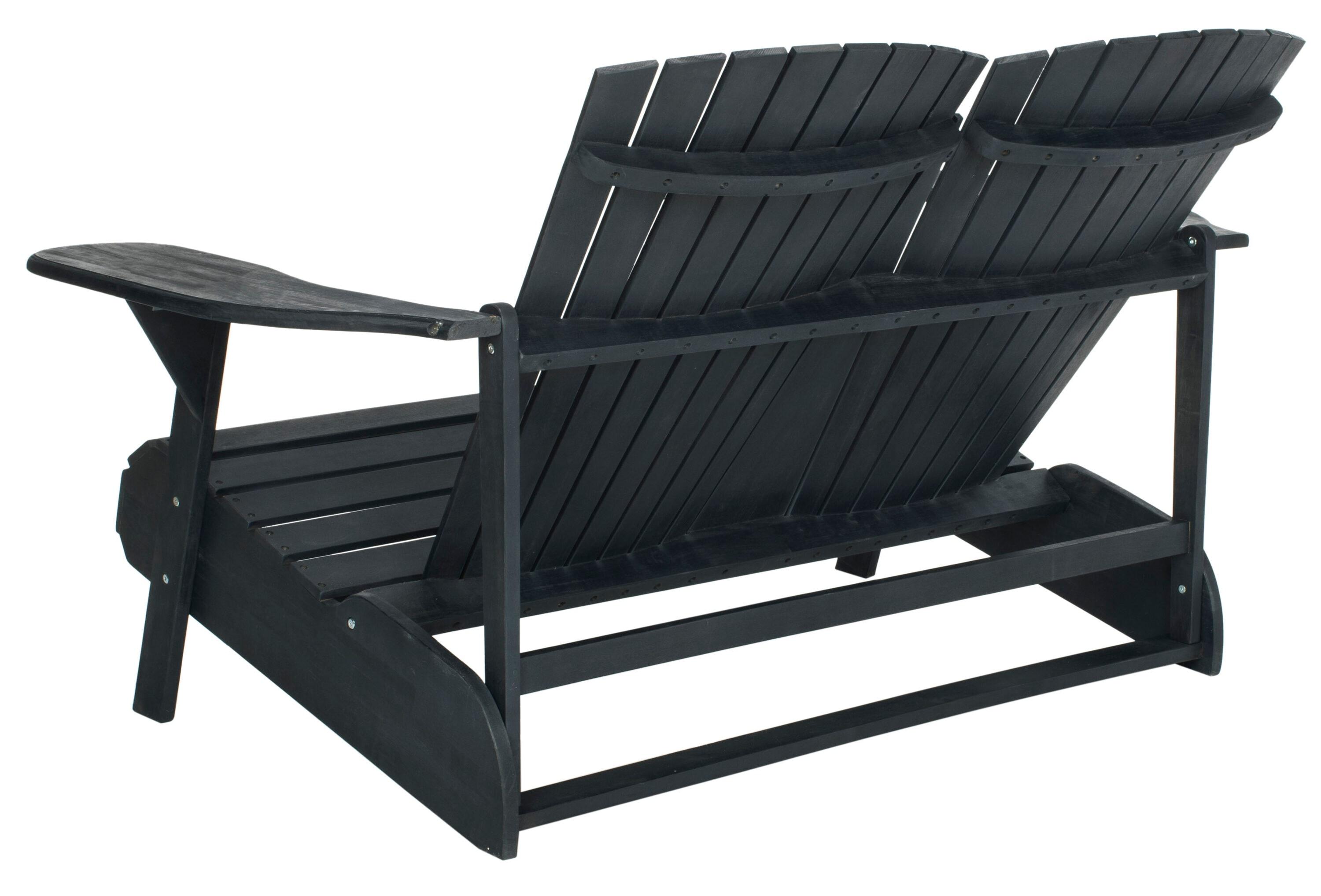 Hantom Bench - Outdoor - PAT6702 - Dark Slate Gray - Safavieh