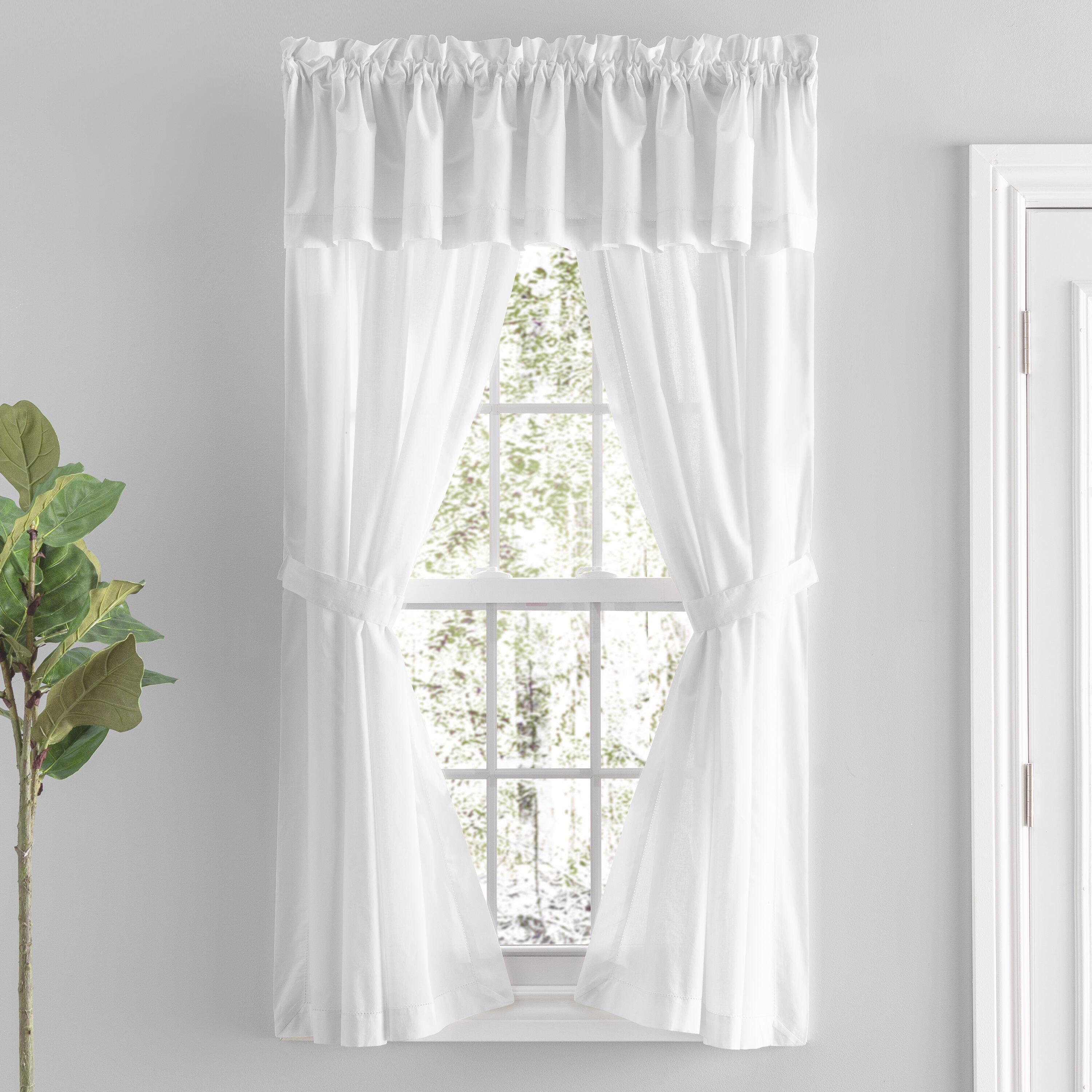Ricardo Simplicity Tailored Valance 80x13 White