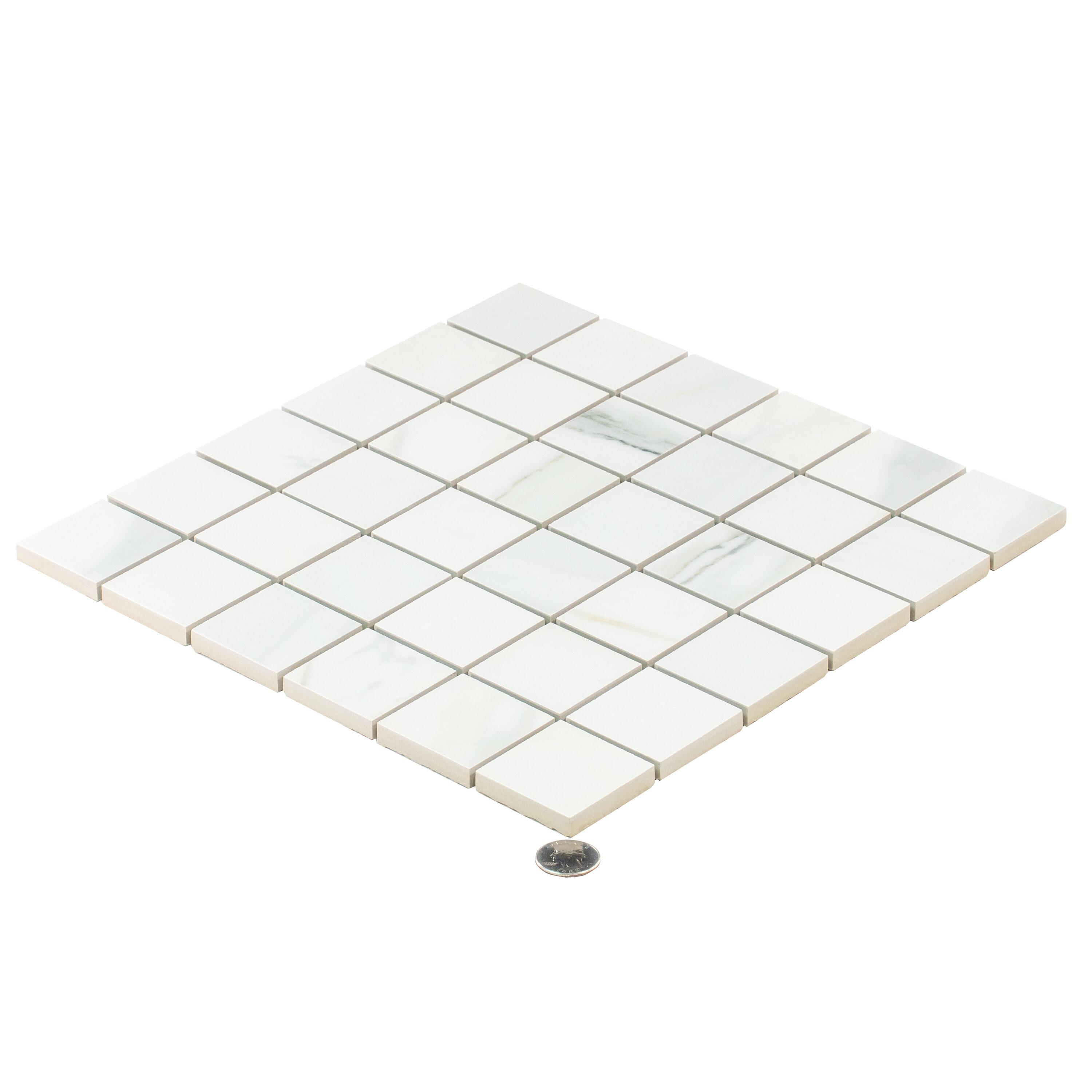 Splendor 11.87'' W x 11.87'' L Porcelain Tile Mosaic Sheet