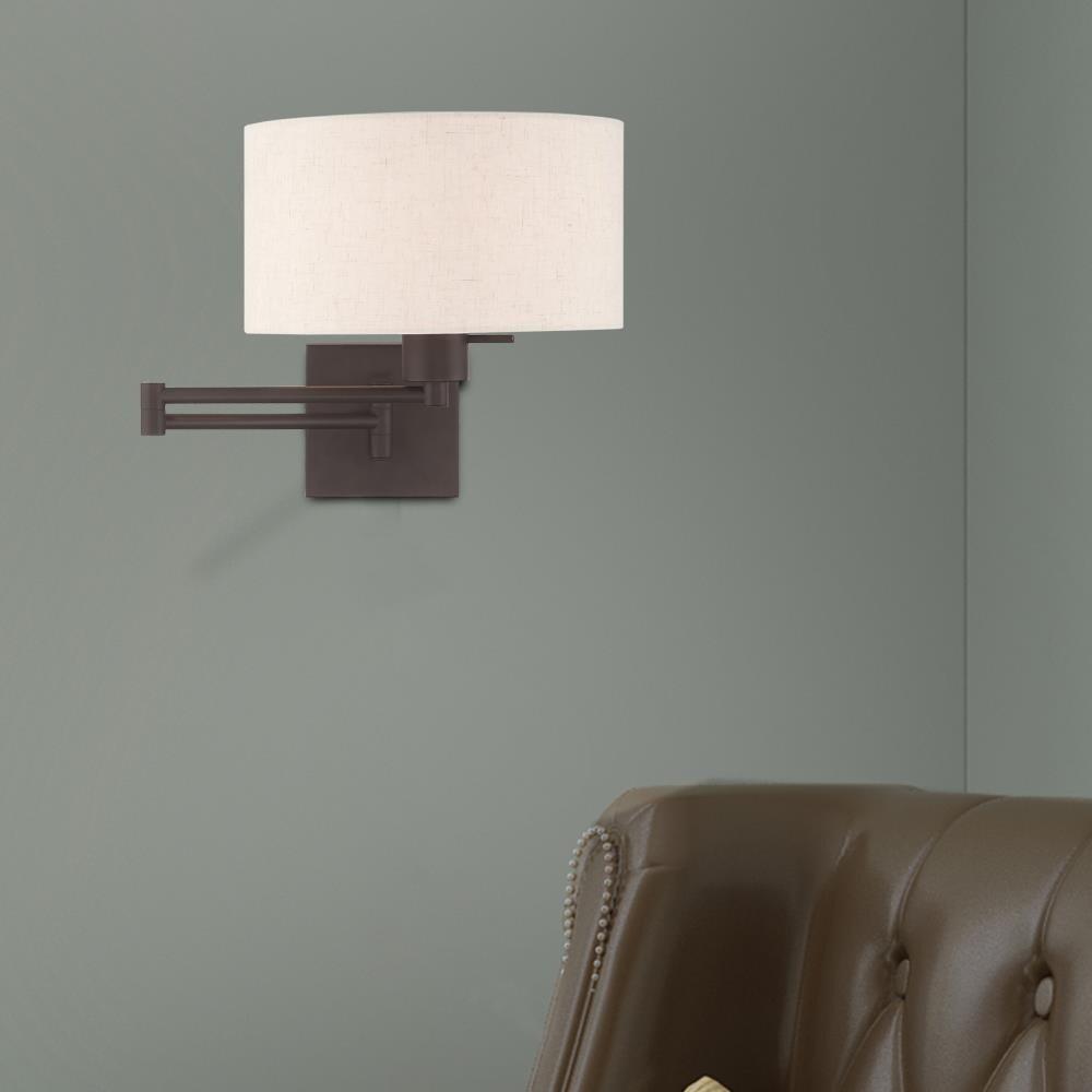 Livex Lighting 1 - Light Wall Light in  Bronze