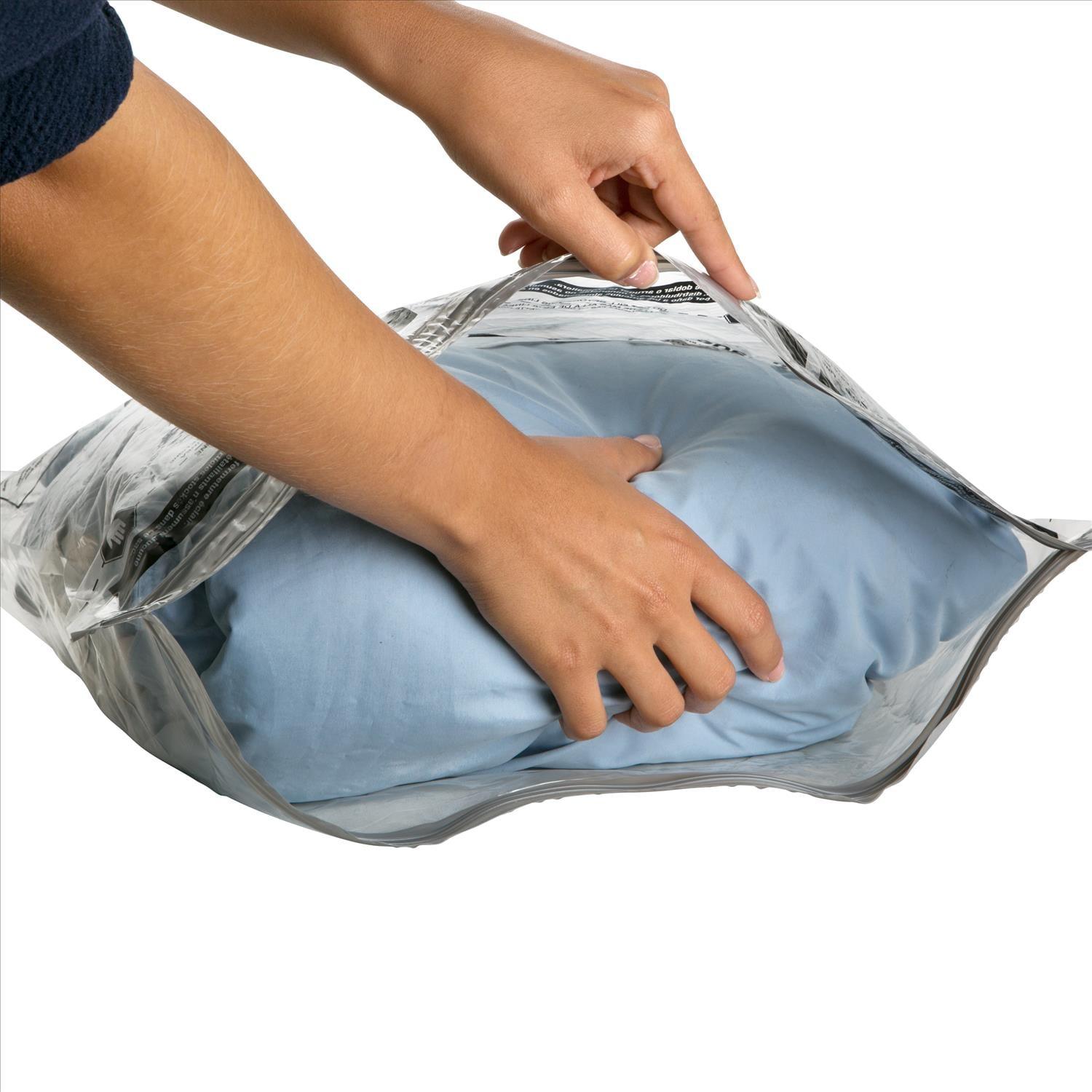 Bath Bliss Air-Tight Hand Roll Vacuum Storage Bag (Set of 4)