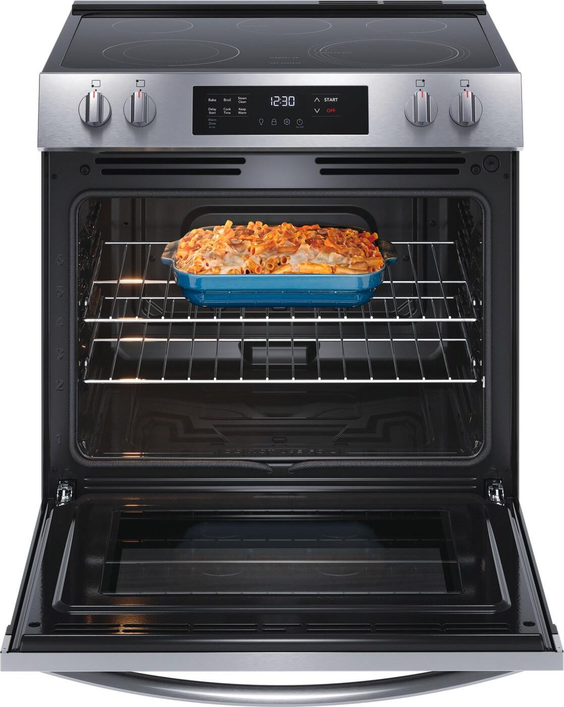 Frigidaire Fcfe3062a 30" Wide 5.3 Cu. Ft. Electric Range - Stainless Steel