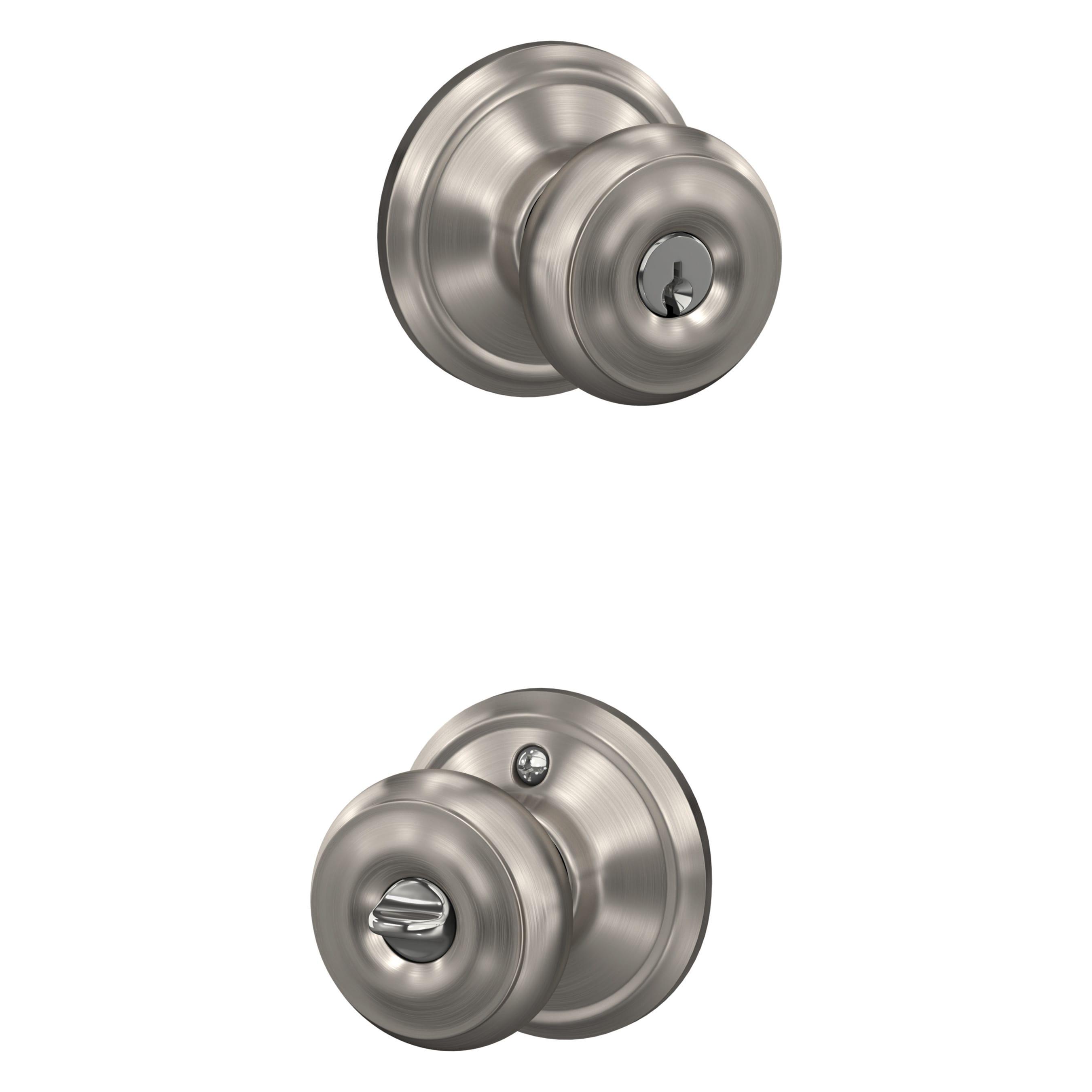 Georgian Privacy Knob Bed and Bath Lock