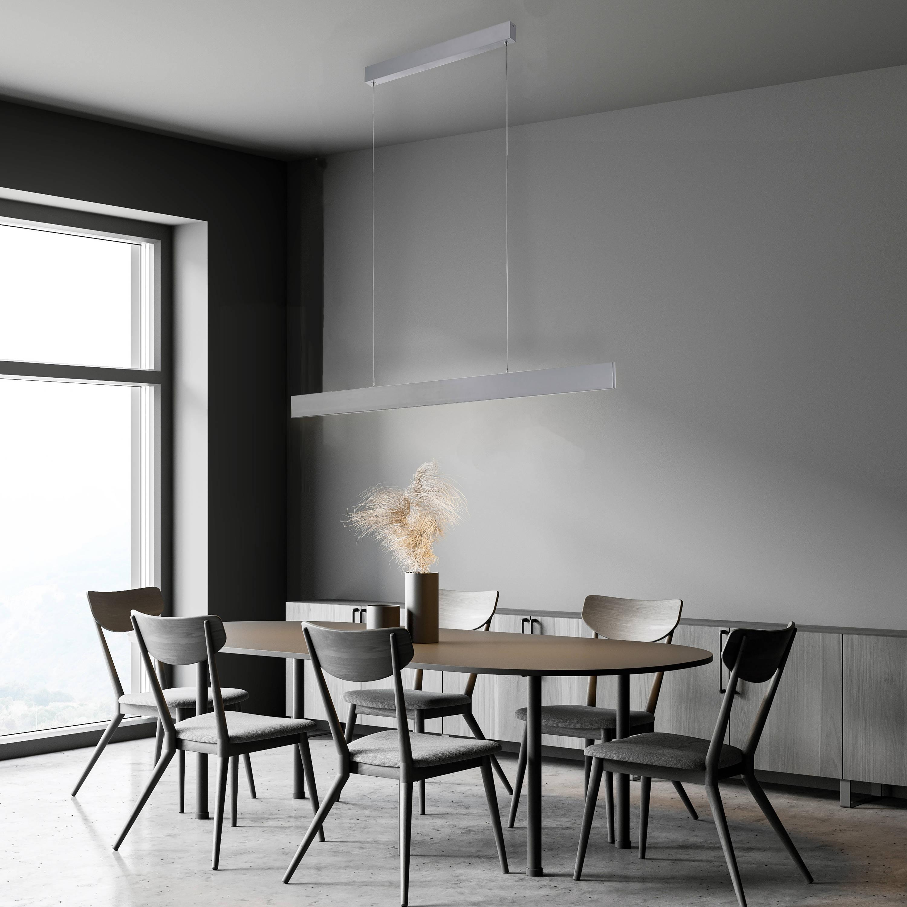 39267A-Eglo Lighting-Climene - 46.25 Inch 33W 1 Led Linear Pendant