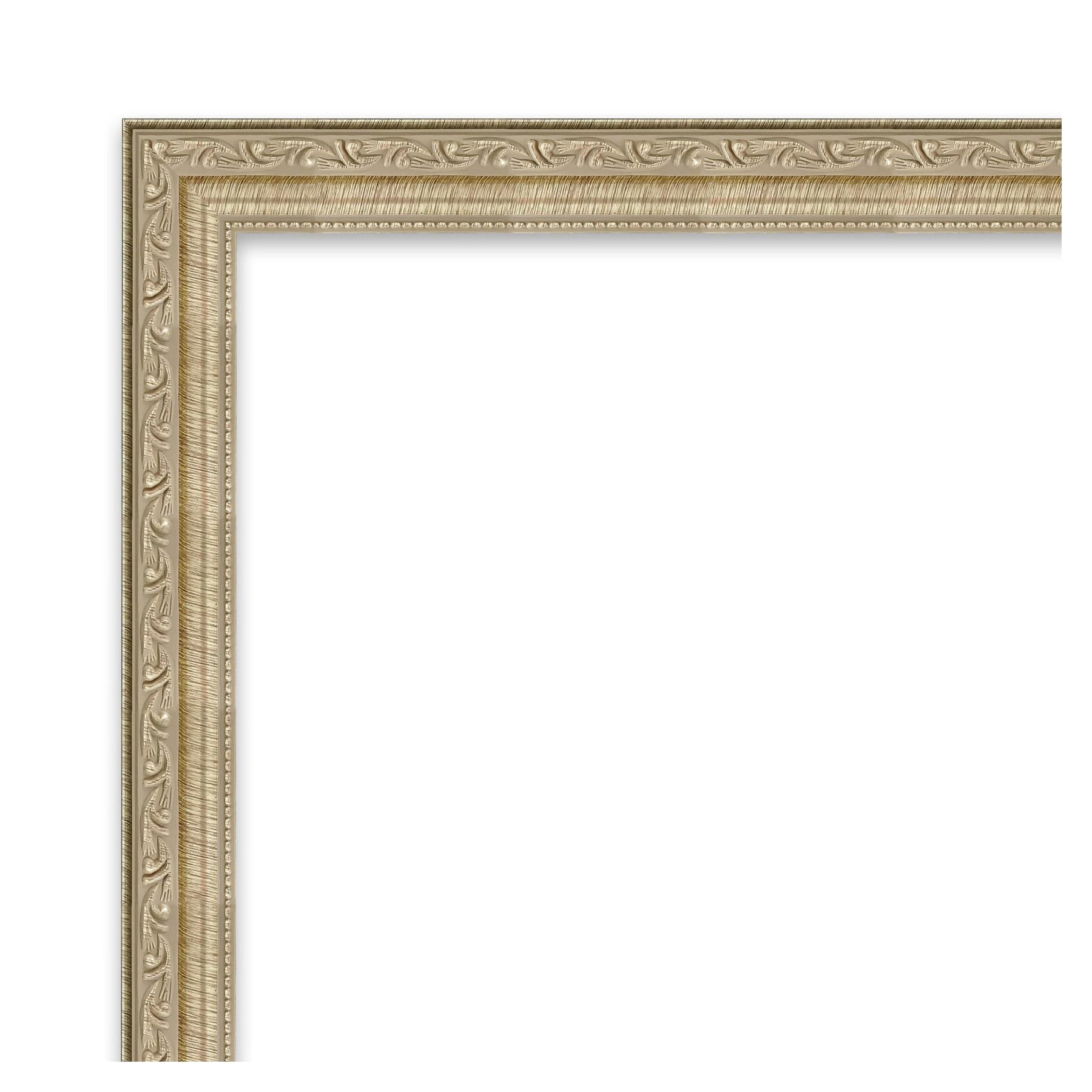 Amanti Art Paris Champagne Beveled Wall Mirror 26.25 x 20.25 in.