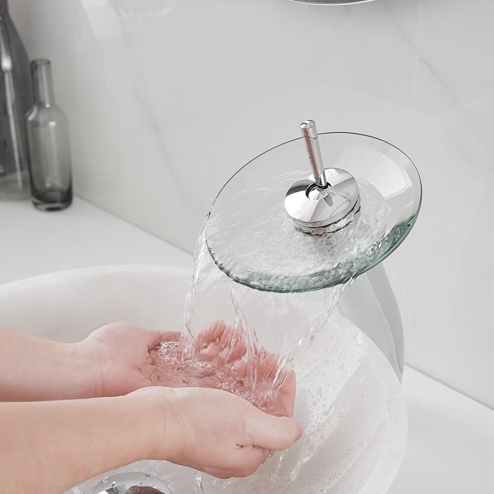Waterfall Vessel Bathroom Faucet