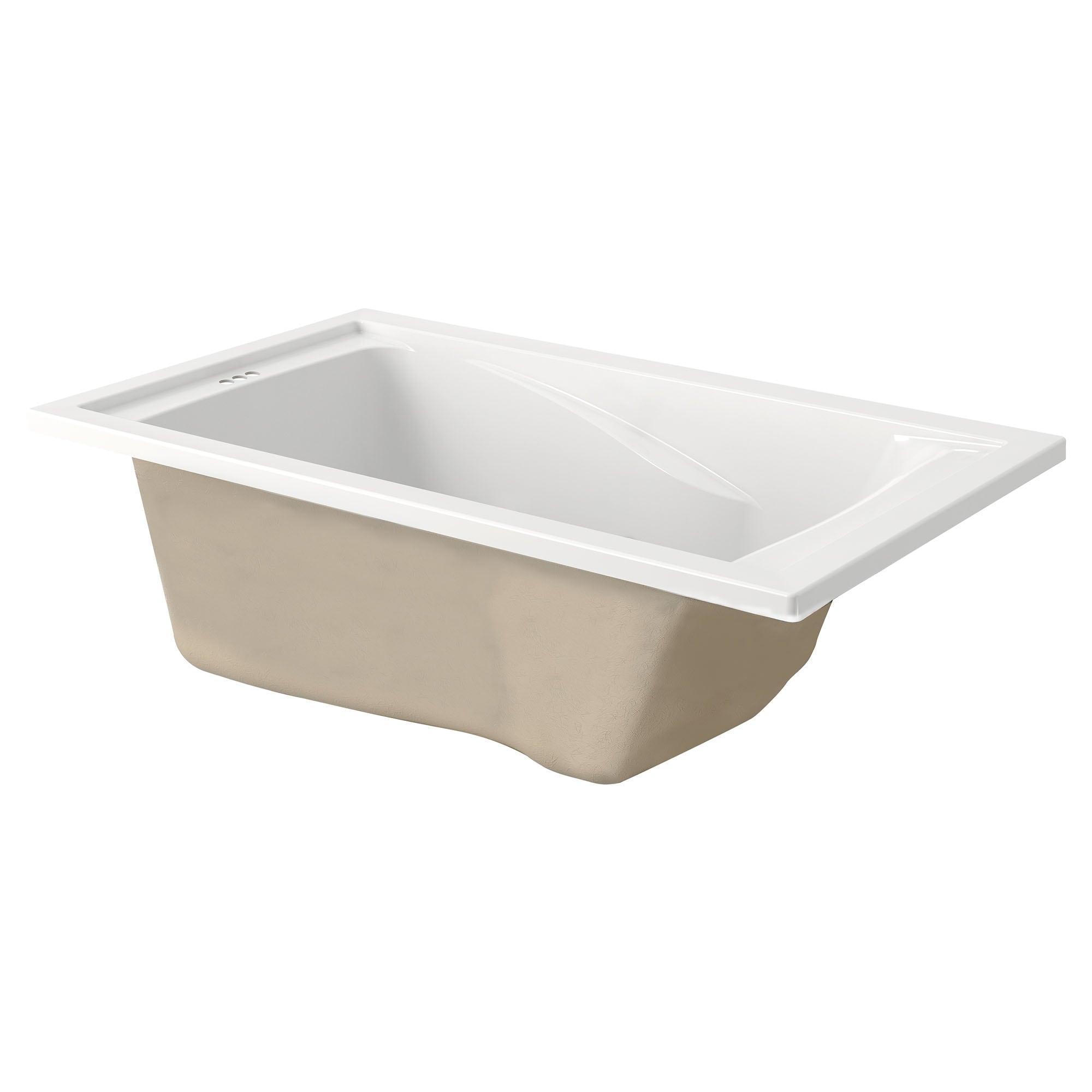 Evolution 60'' x 32'' Drop-In Soaking Fiberglass Bathtub