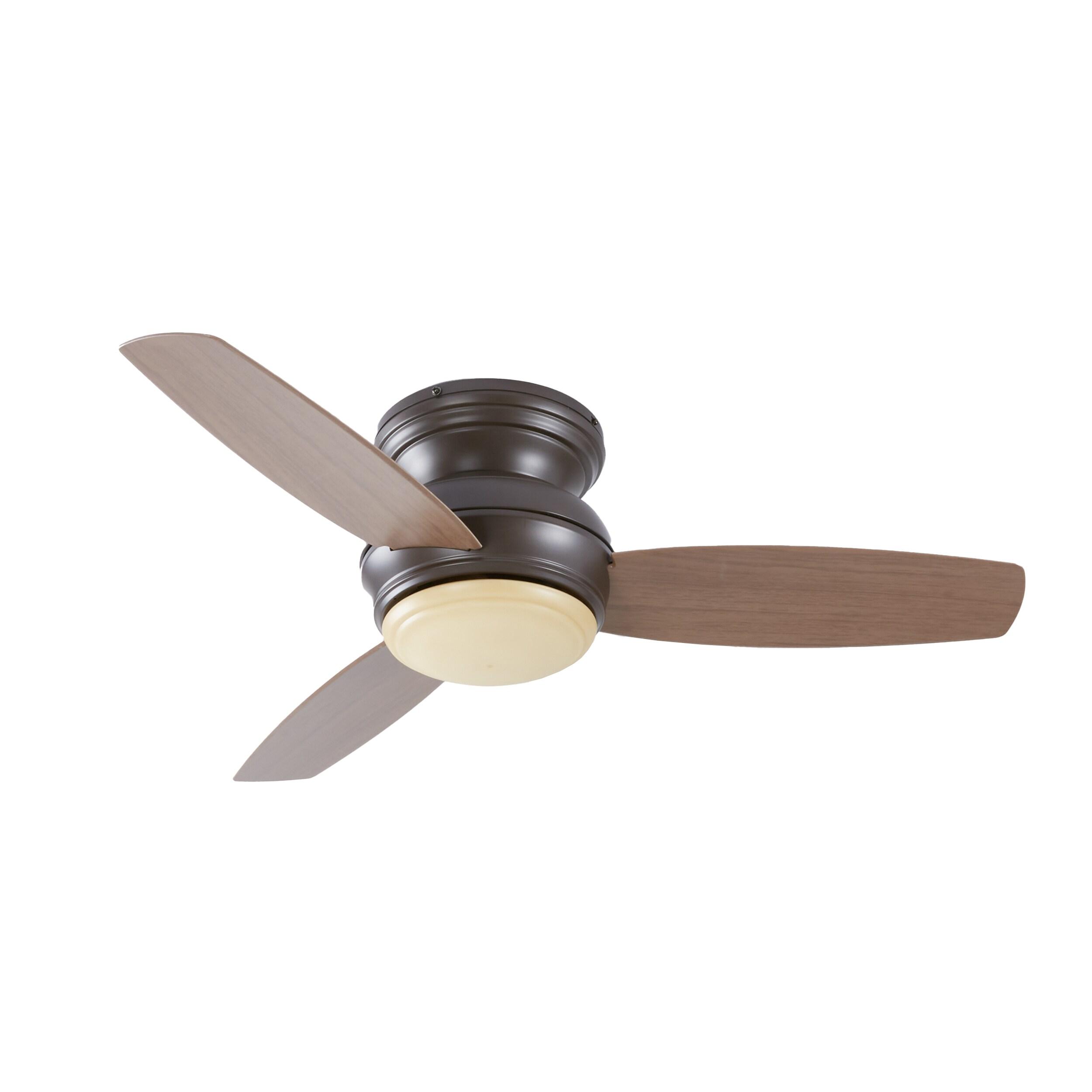 44" Concept II 3 - Blade Outdoor LED Propeller Ceiling Fan with Wall Control and Light Kit Included