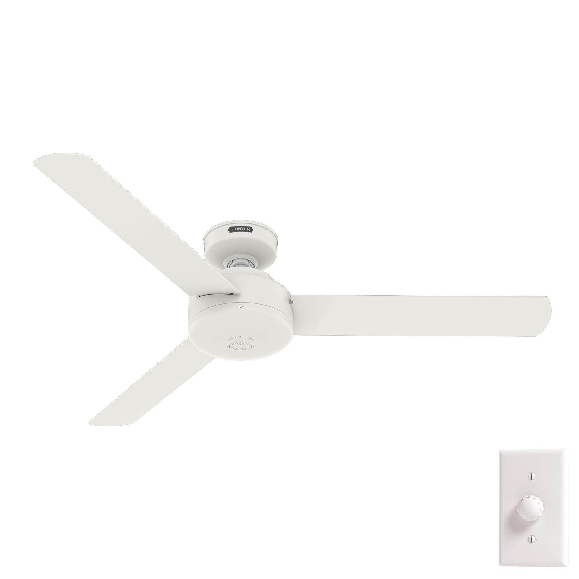 Presto 52" Presto 3 - Blade Standard Ceiling Fan with Wall Control