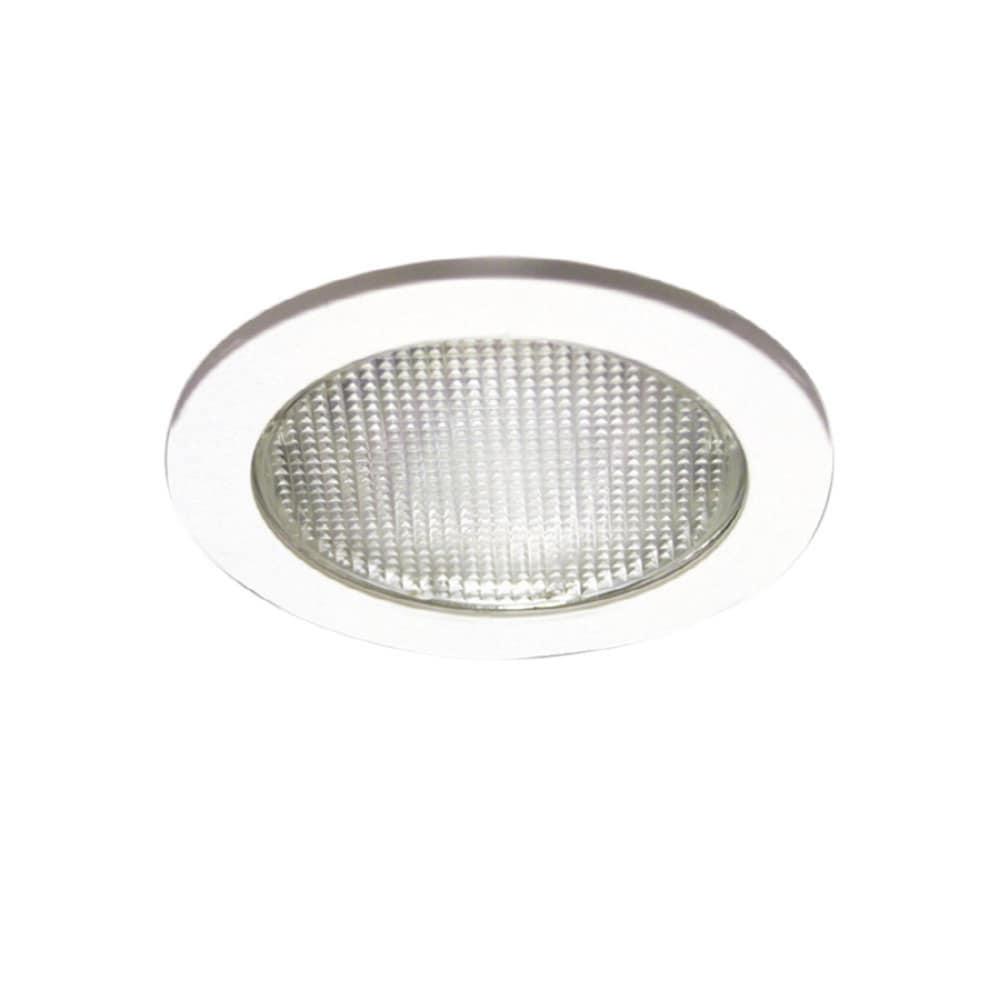 Cooper Lighting 951PS 4 in. White Recessed Shower Trim