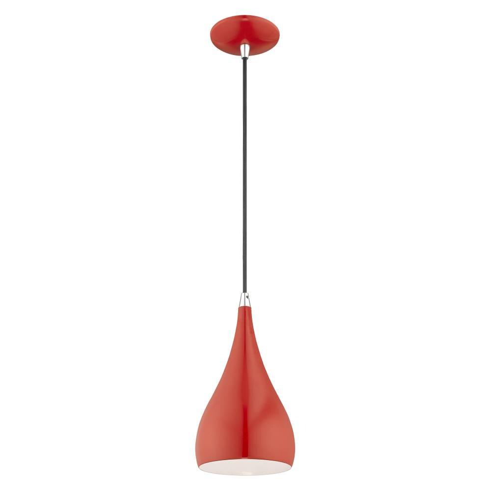 Schultz Single Light Metal Dimmable Pendant