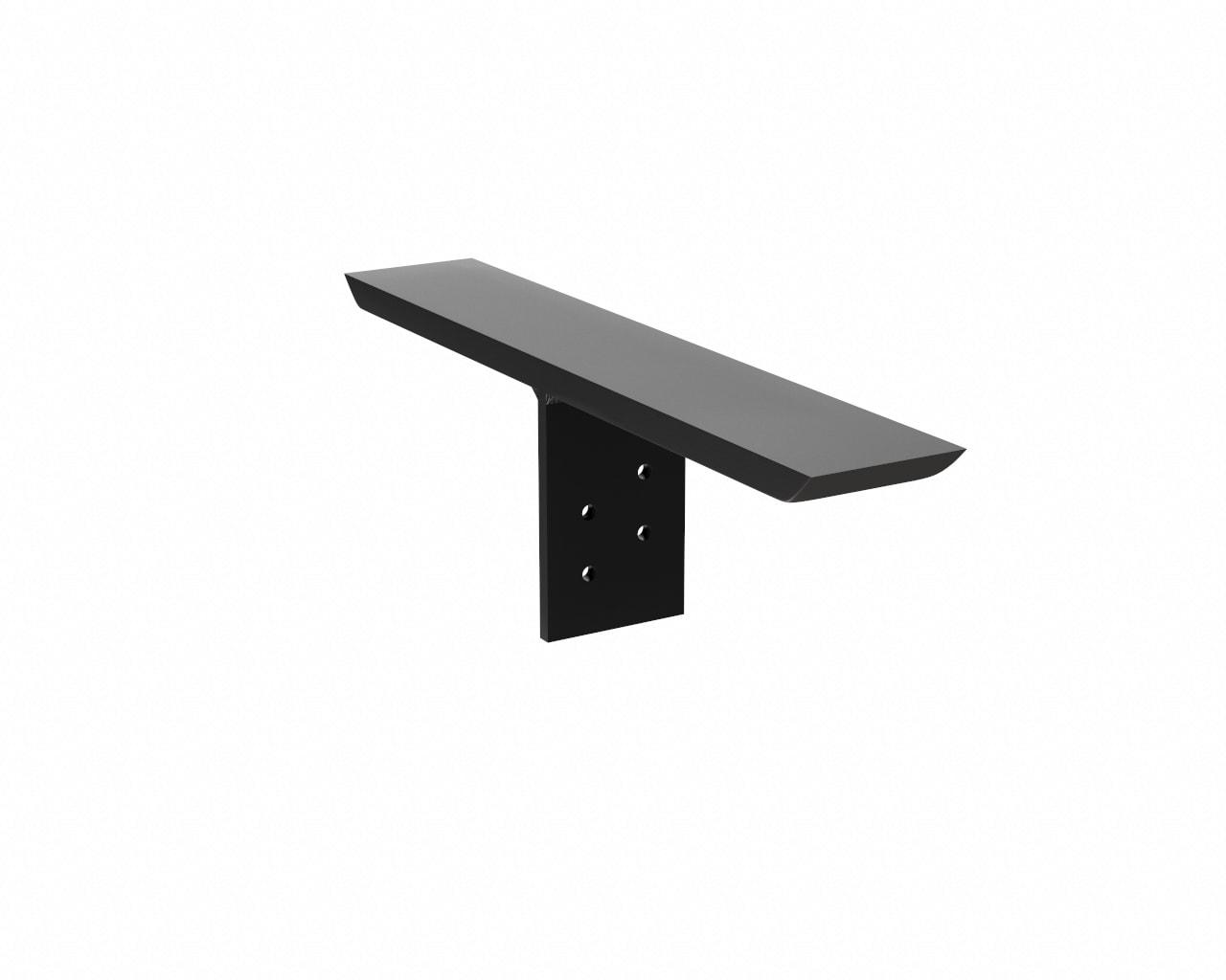 The Original Granite Bracket The Original T Brace Countertop Support Bracket - (Aluminum)