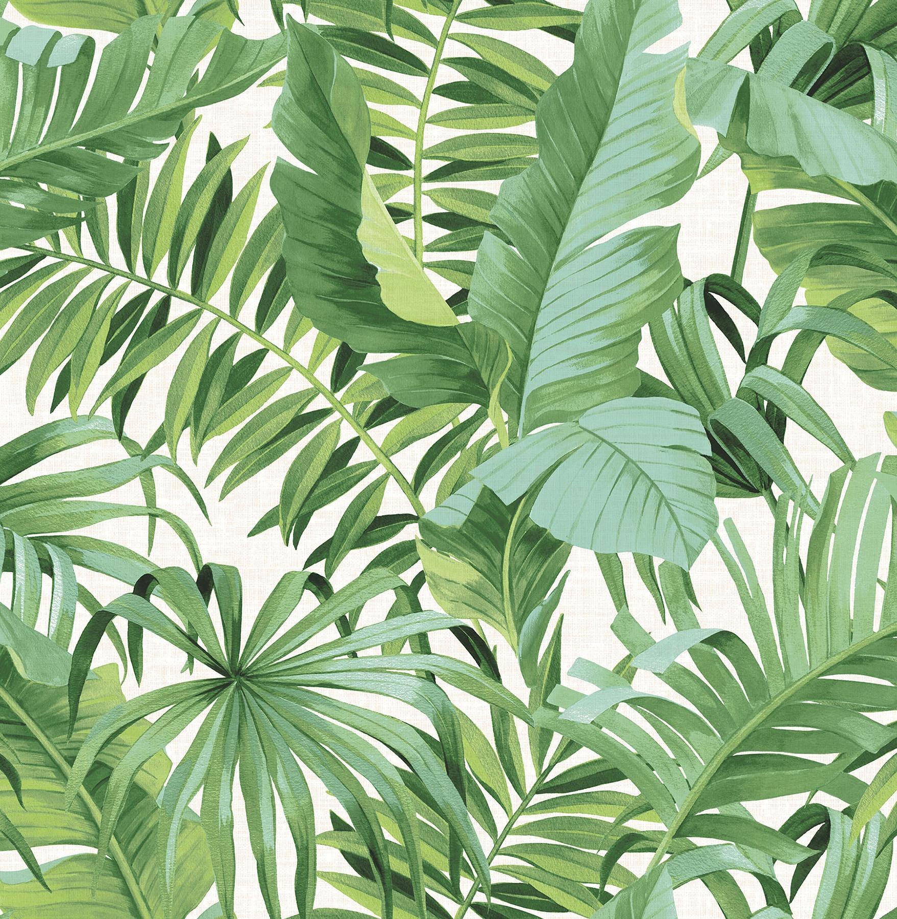 NuWallpaper Maui Vinyl Peel And Stick Wallpaper, 216-in by 20.5-in, 30.75 sq. ft.