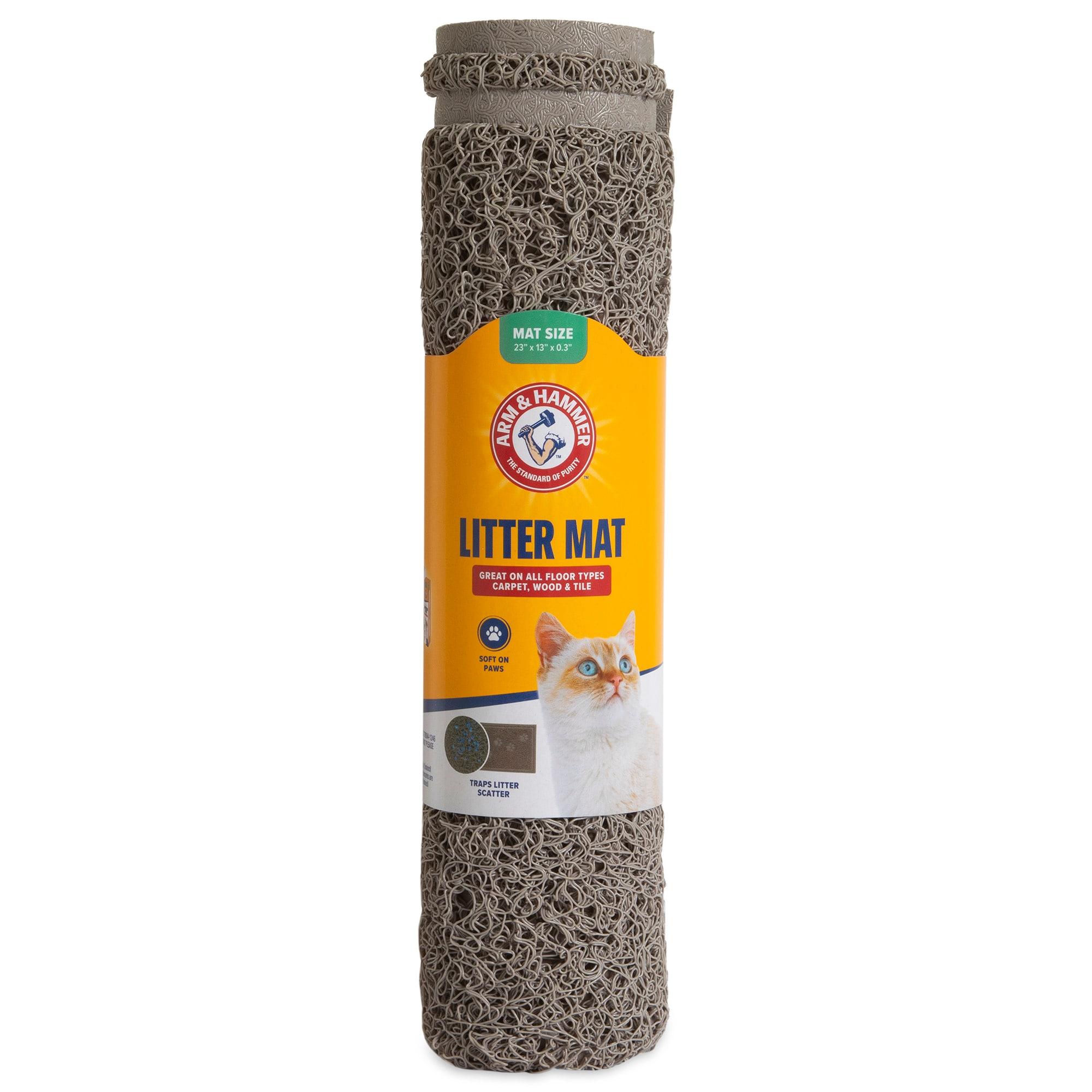 Arm & Hammer Litter Mat with Paw Design, 23 by 13-Inch