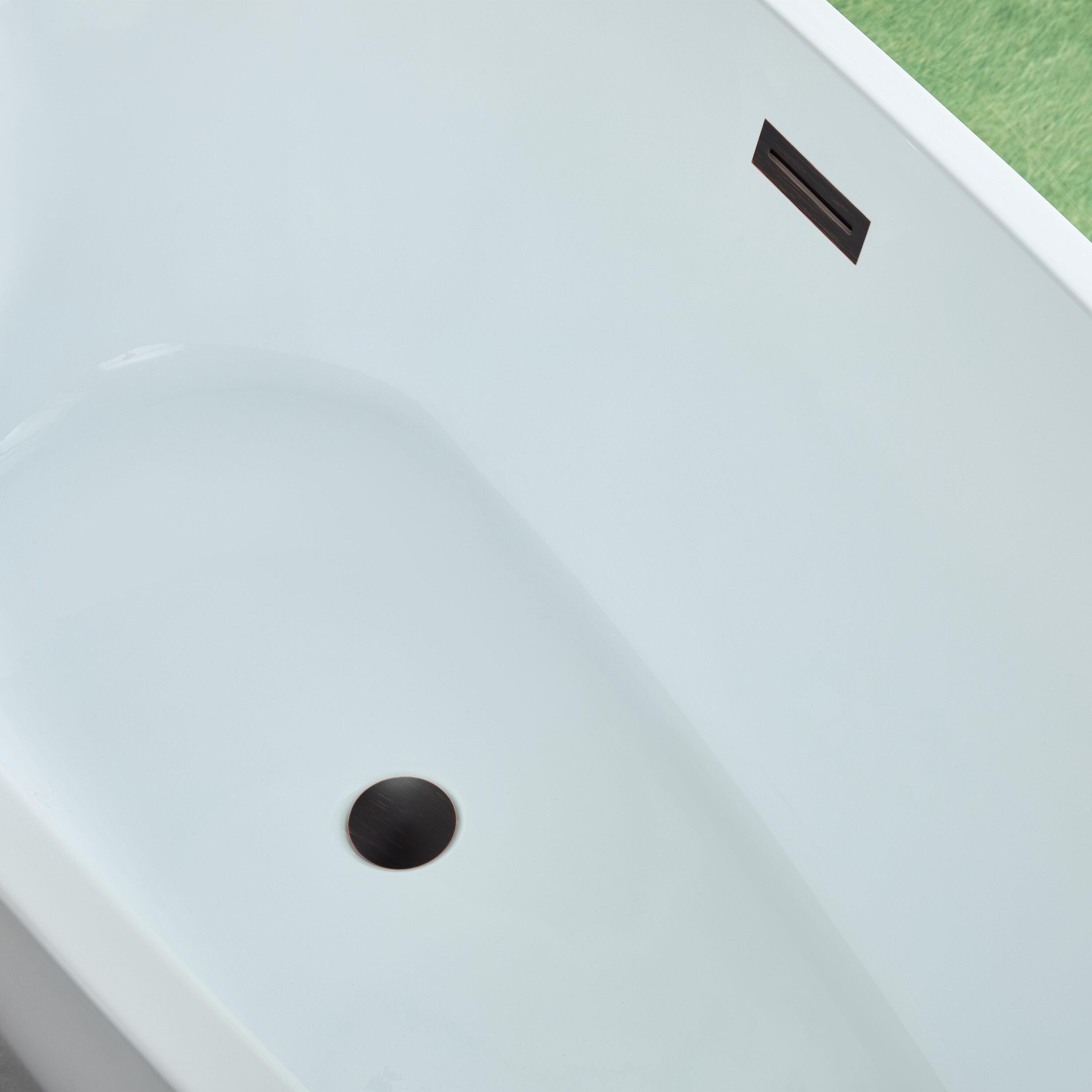 Freestanding Soaking Acrylic Bathtub