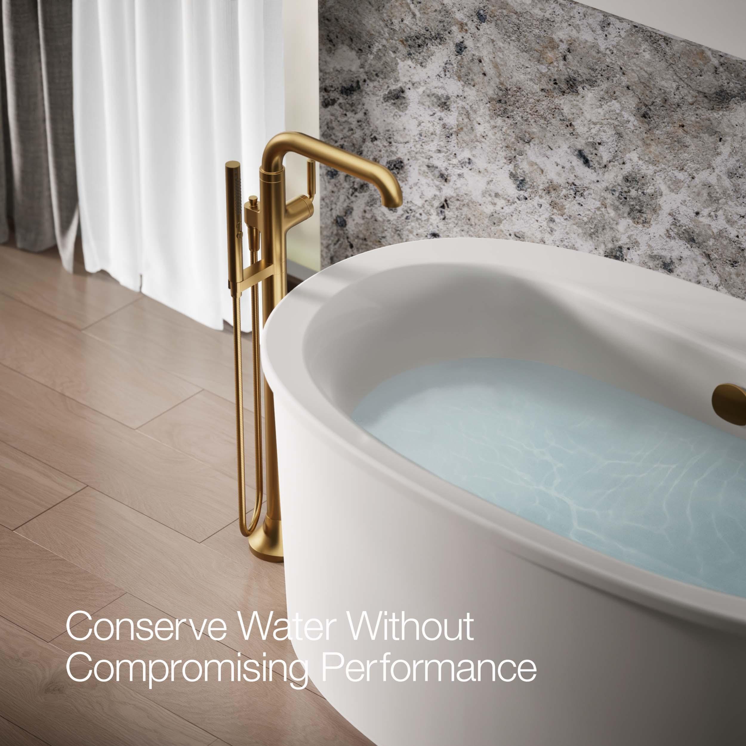 Tone Floor Mounted Clawfoot Tub Faucet